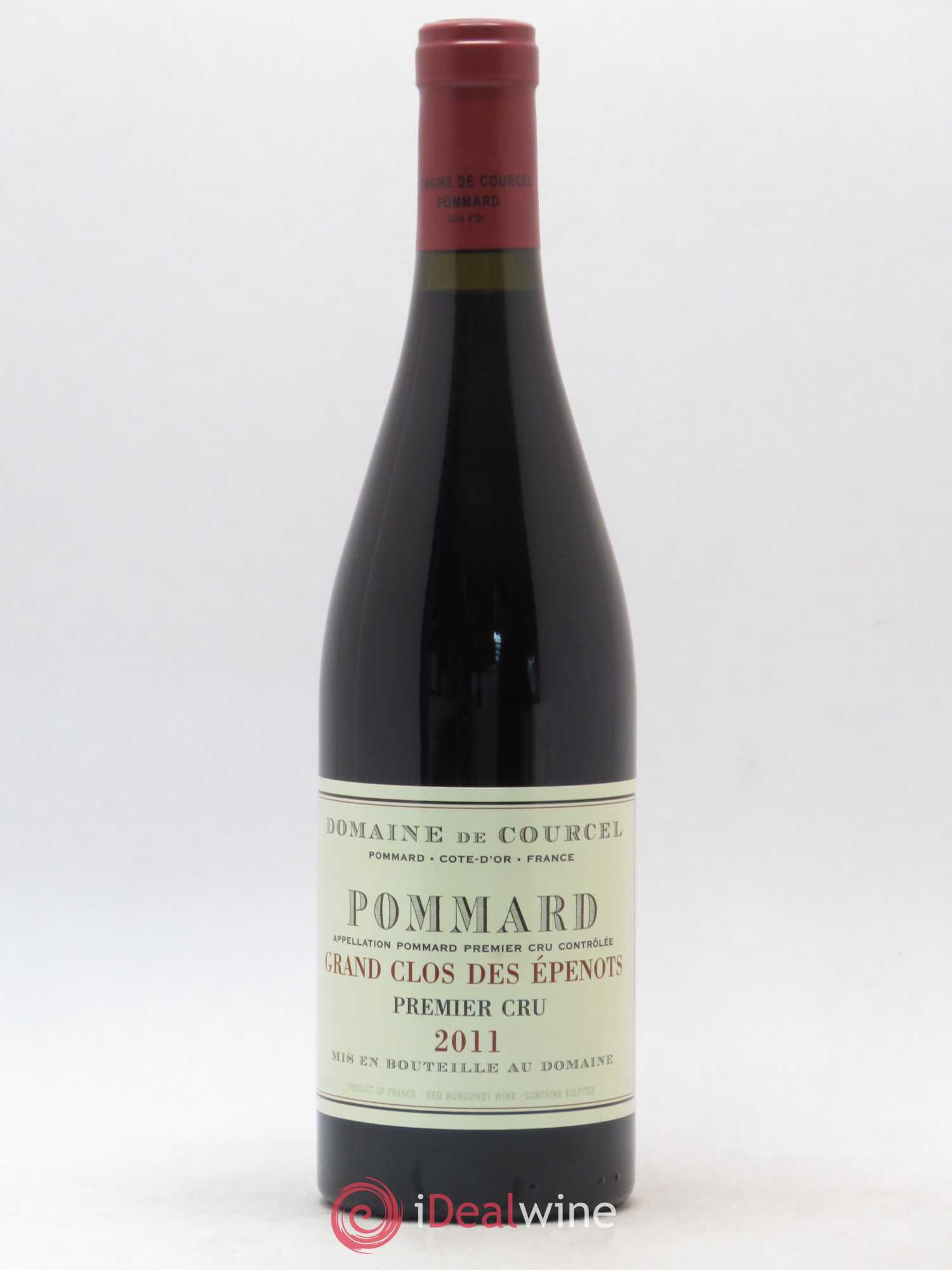 Pommard 1er Cru Grand Clos des Epenots de Courcel (Domaine) 2011 - Lot de 1 bouteille - 0