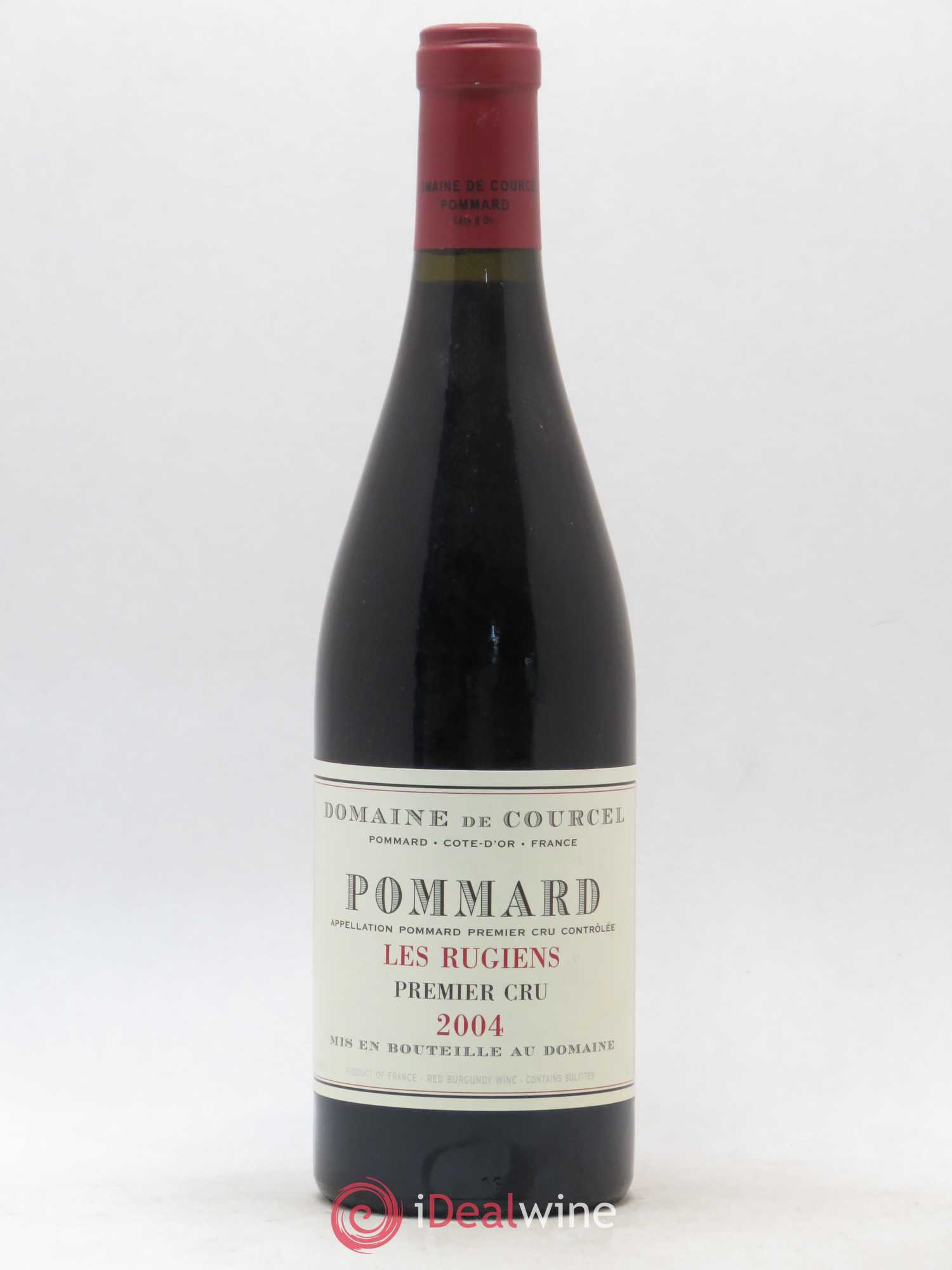 Pommard 1er Cru Les Rugiens de Courcel (Domaine) 2004 - Lot de 1 bouteille - 0