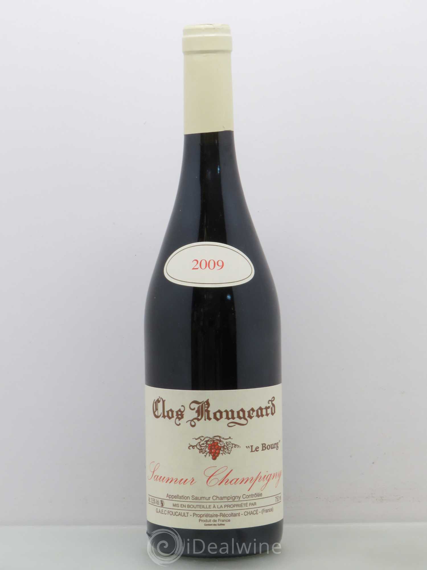 Saumur-Champigny Le Bourg Clos Rougeard 2009 - Lot de 1 bouteille - 0