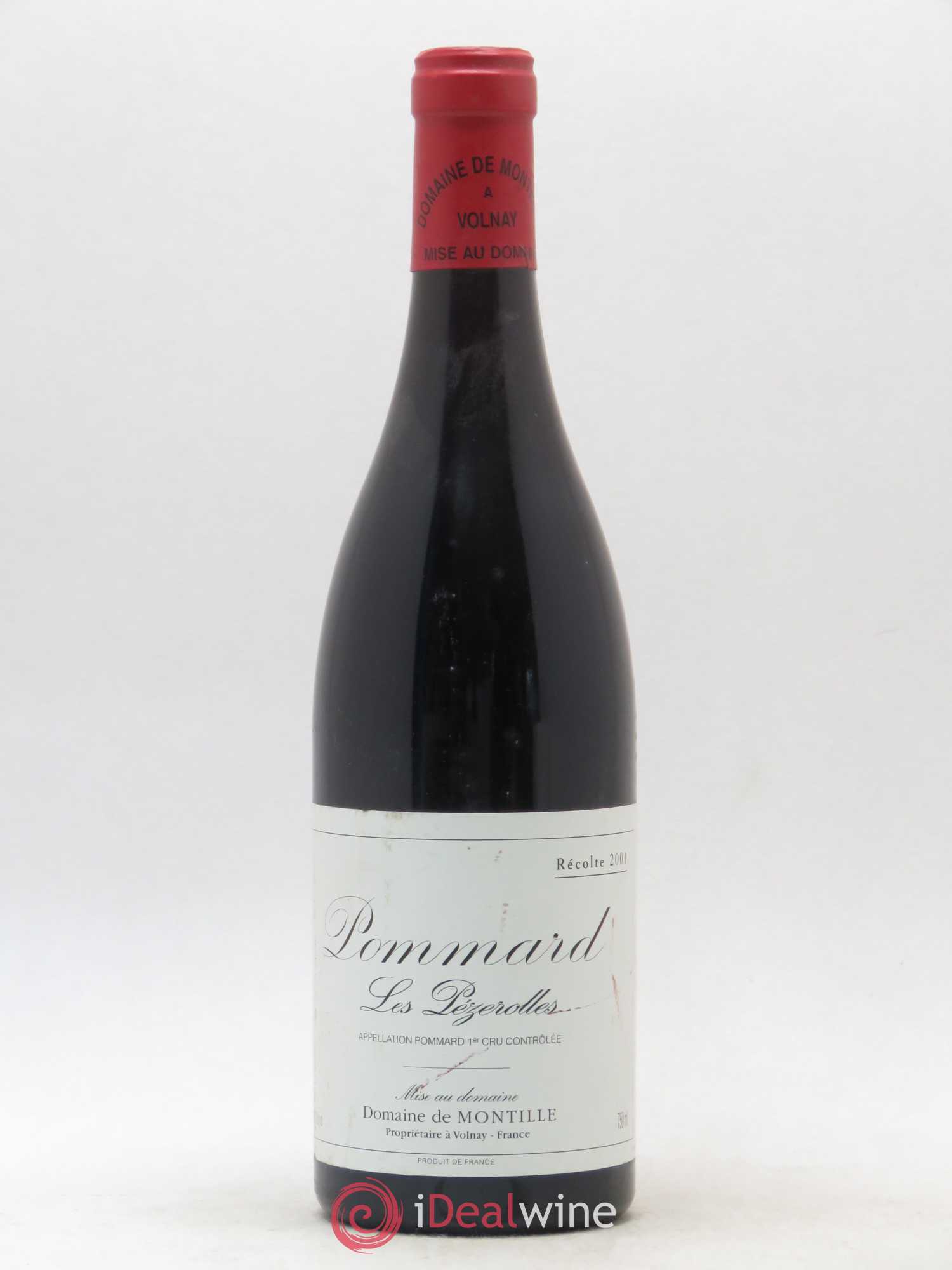Pommard 1er Cru Les Pézerolles De Montille (Domaine) 2001 - Lot de 1 bouteille - 0