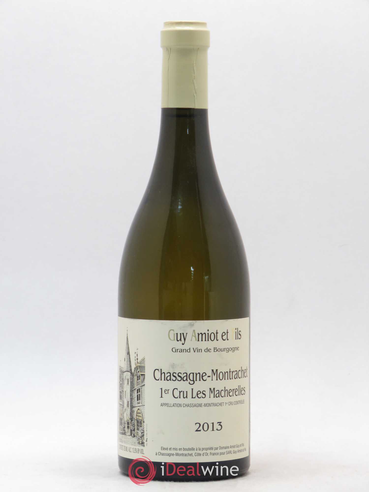 Chassagne-Montrachet 1er Cru Les Macherelles Guy Amiot & Fils 2013 - Posten von 1 Flasche - 0
