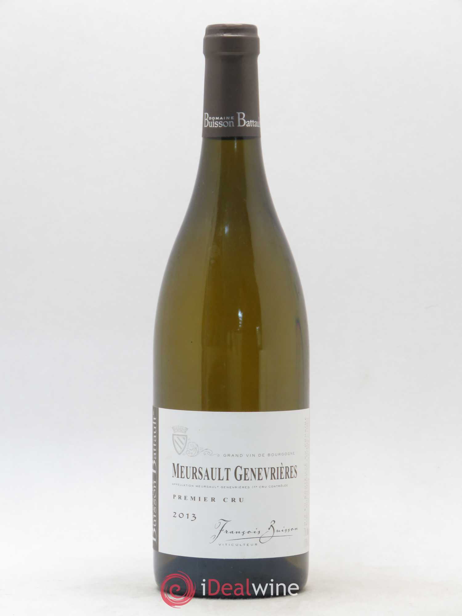Meursault 1er Cru Genevrières Buisson Battault 2013 - Posten von 1 Flasche - 0