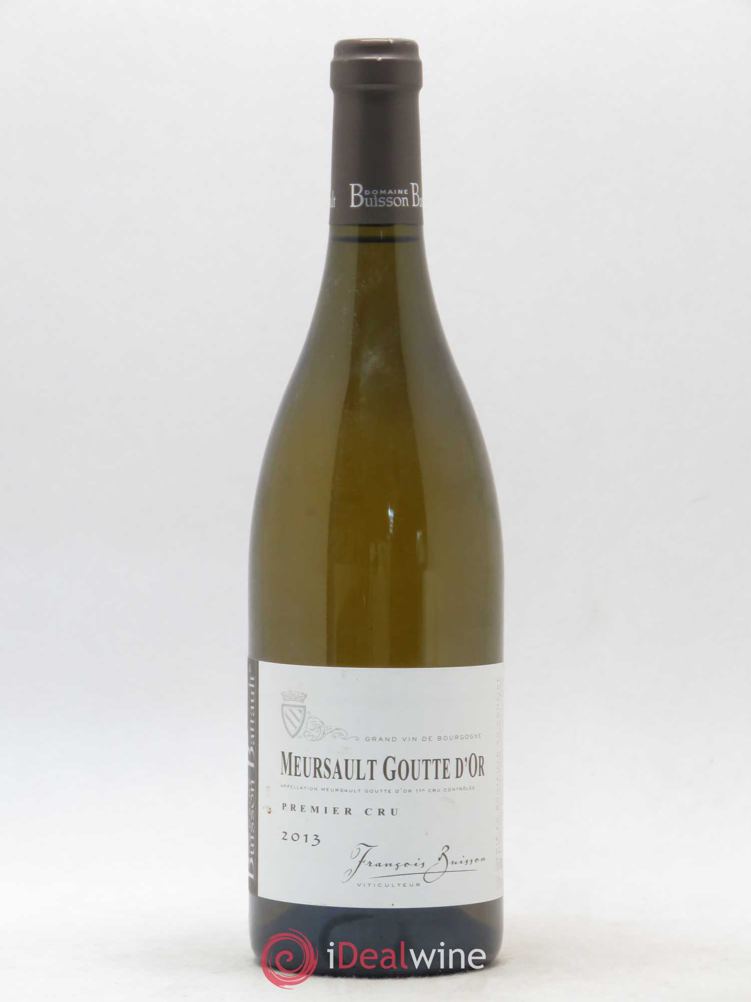 Meursault 1er Cru Goutte d'Or Buisson Battault 2013 - Posten von 1 Flasche - 0