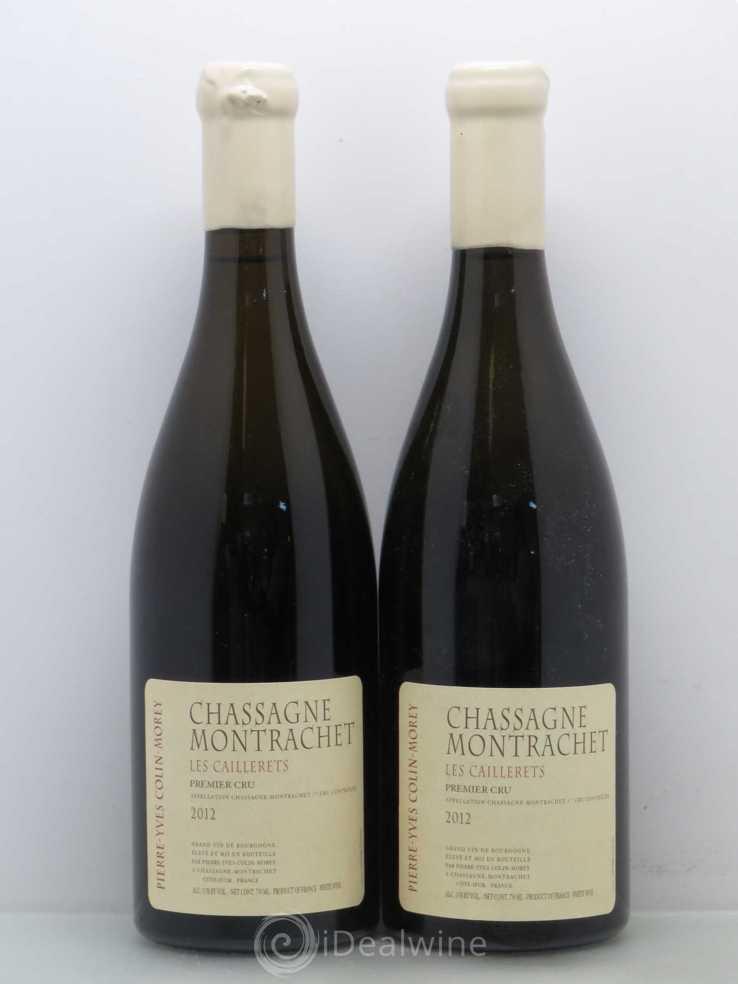 Chassagne-Montrachet 1er Cru Cailleret Pierre Yves Colin 2012 - Posten von 2 Flaschen - 0