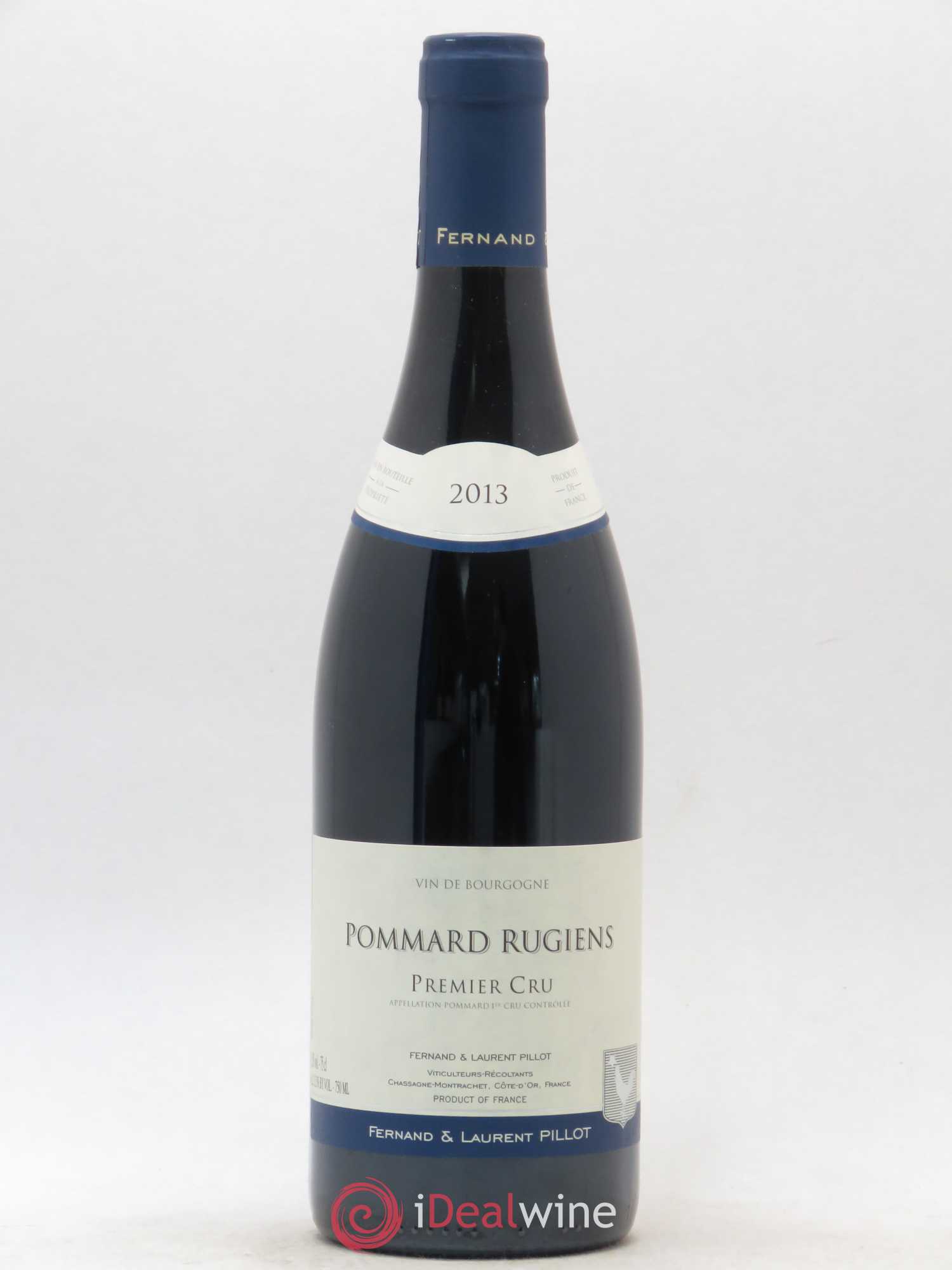 Pommard 1er Cru Rugiens Fernand et Laurent Pillot (Domaine) 2013 - Lot de 1 bouteille - 0