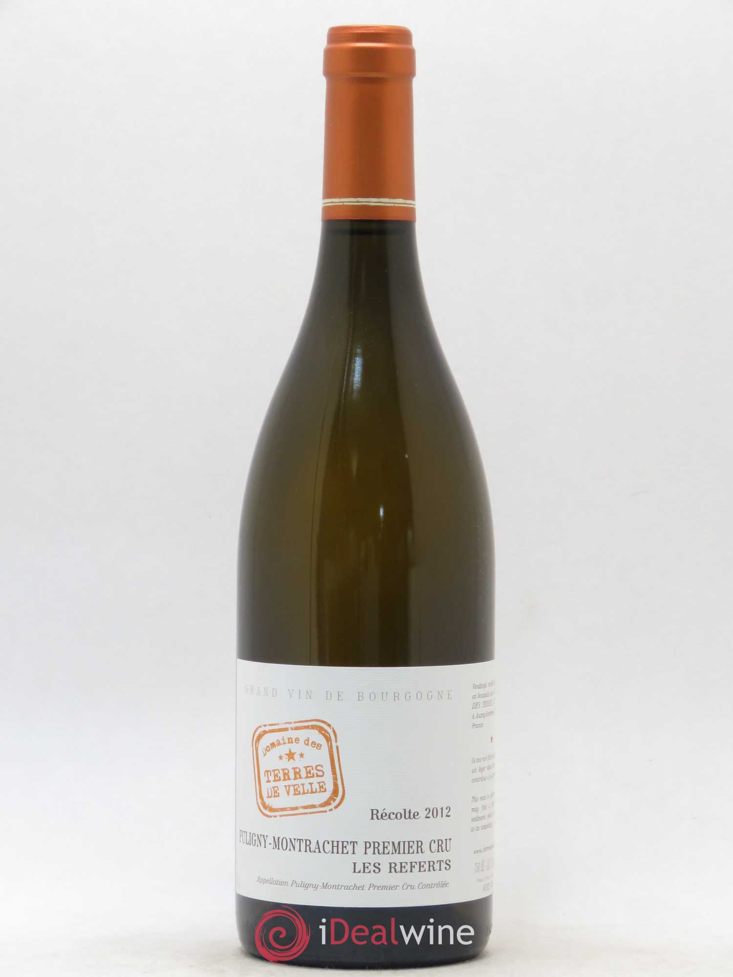 Puligny-Montrachet 1er Cru Les Referts Domaine des Terres De Velles 2012 - Posten von 1 Flasche - 0