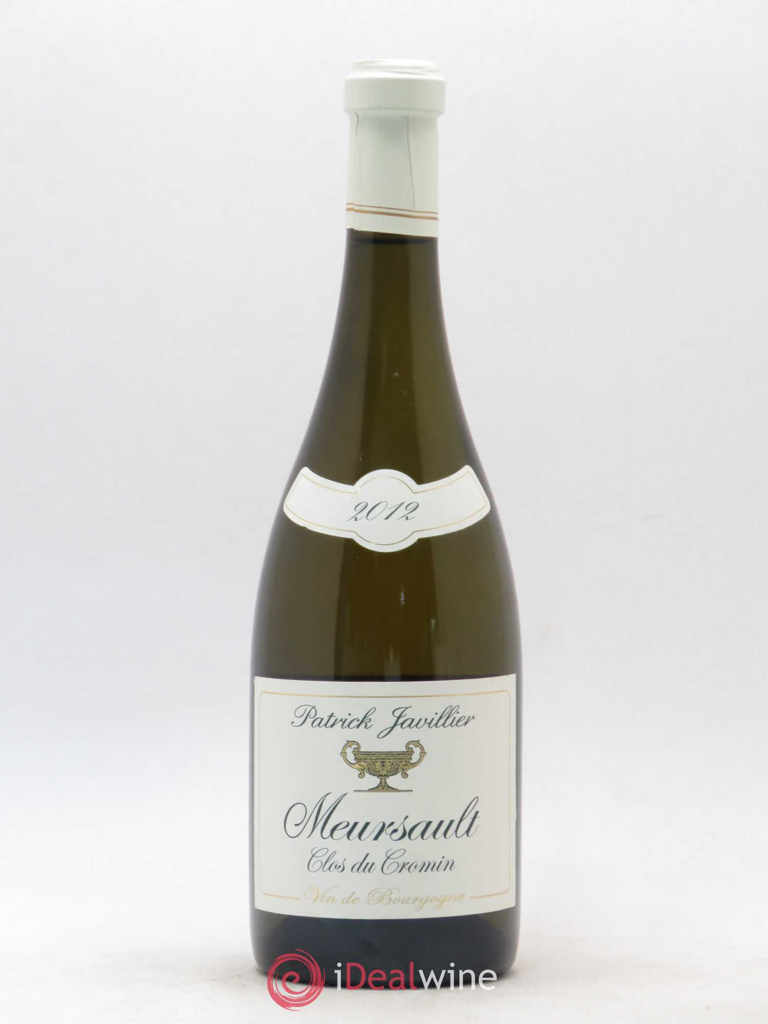 Meursault Clos du Cromin Patrick Javilliers 2012 - Posten von 1 Flasche - 0