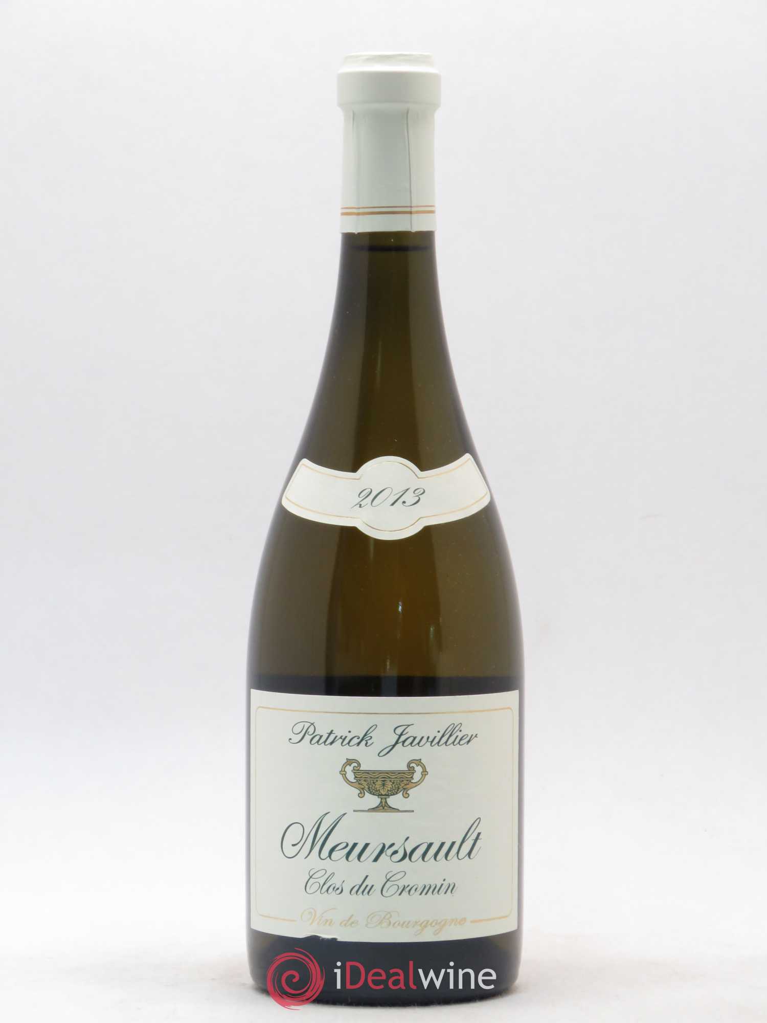 Meursault Clos du Cromin Patrick Javilliers 2013 - Posten von 1 Flasche - 0