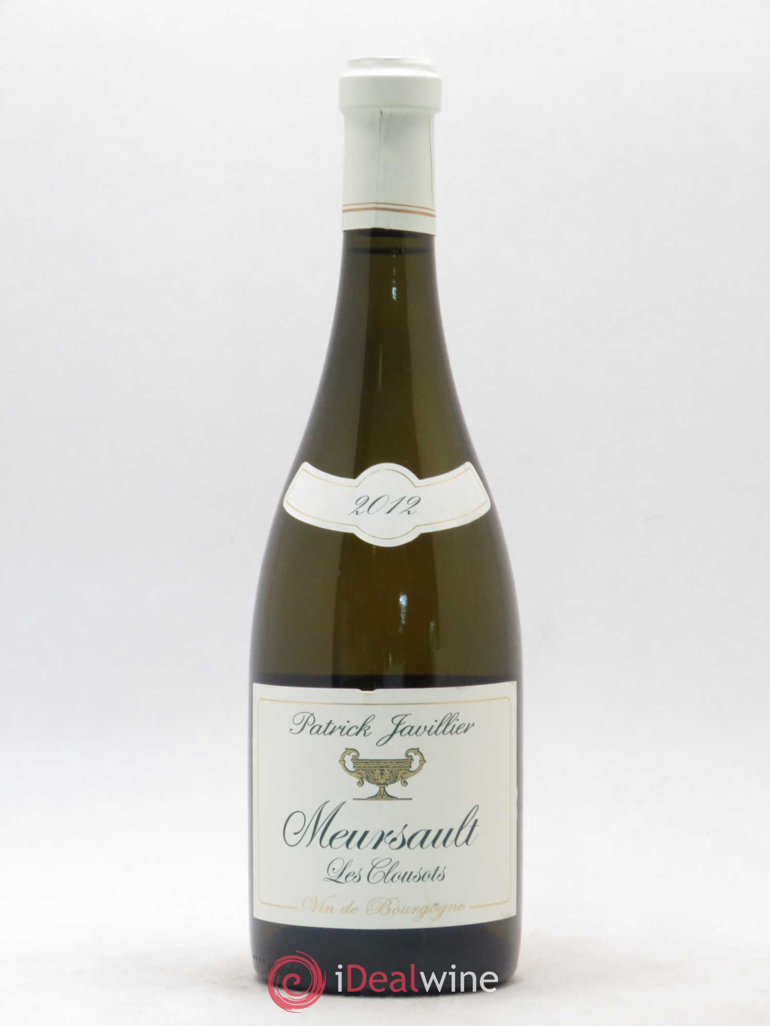 Meursault Les Clousots Patrick Javilliers 2012 - Posten von 1 Flasche - 0