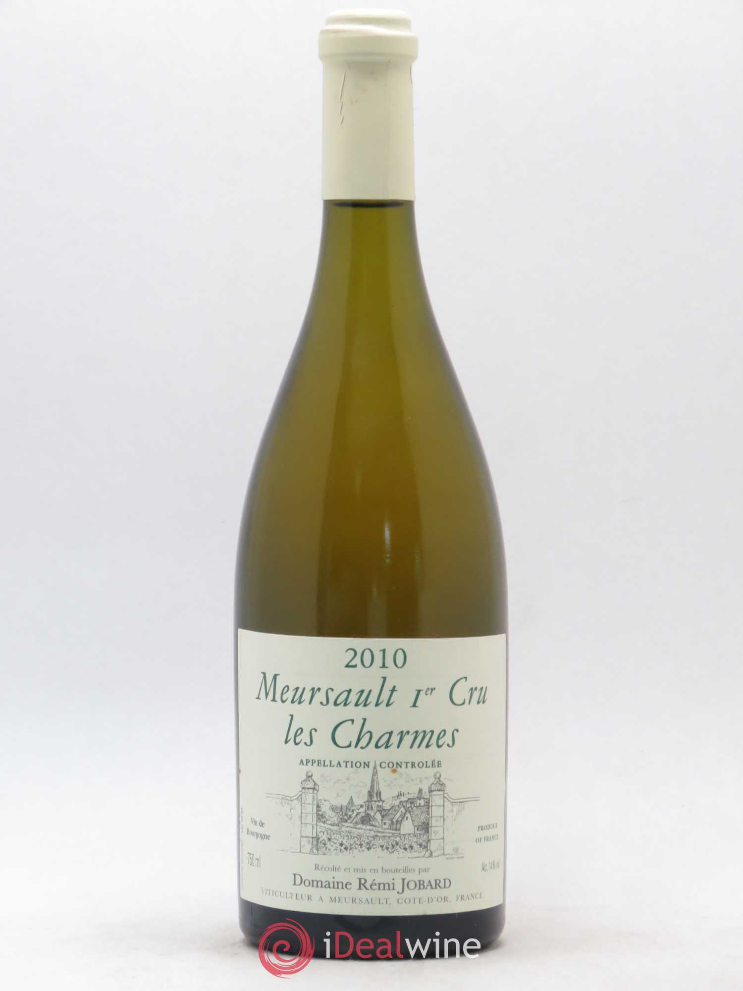 Meursault 1er Cru Les Charmes Rémi Jobard (Domaine) 2010 - Lot de 1 bouteille - 0