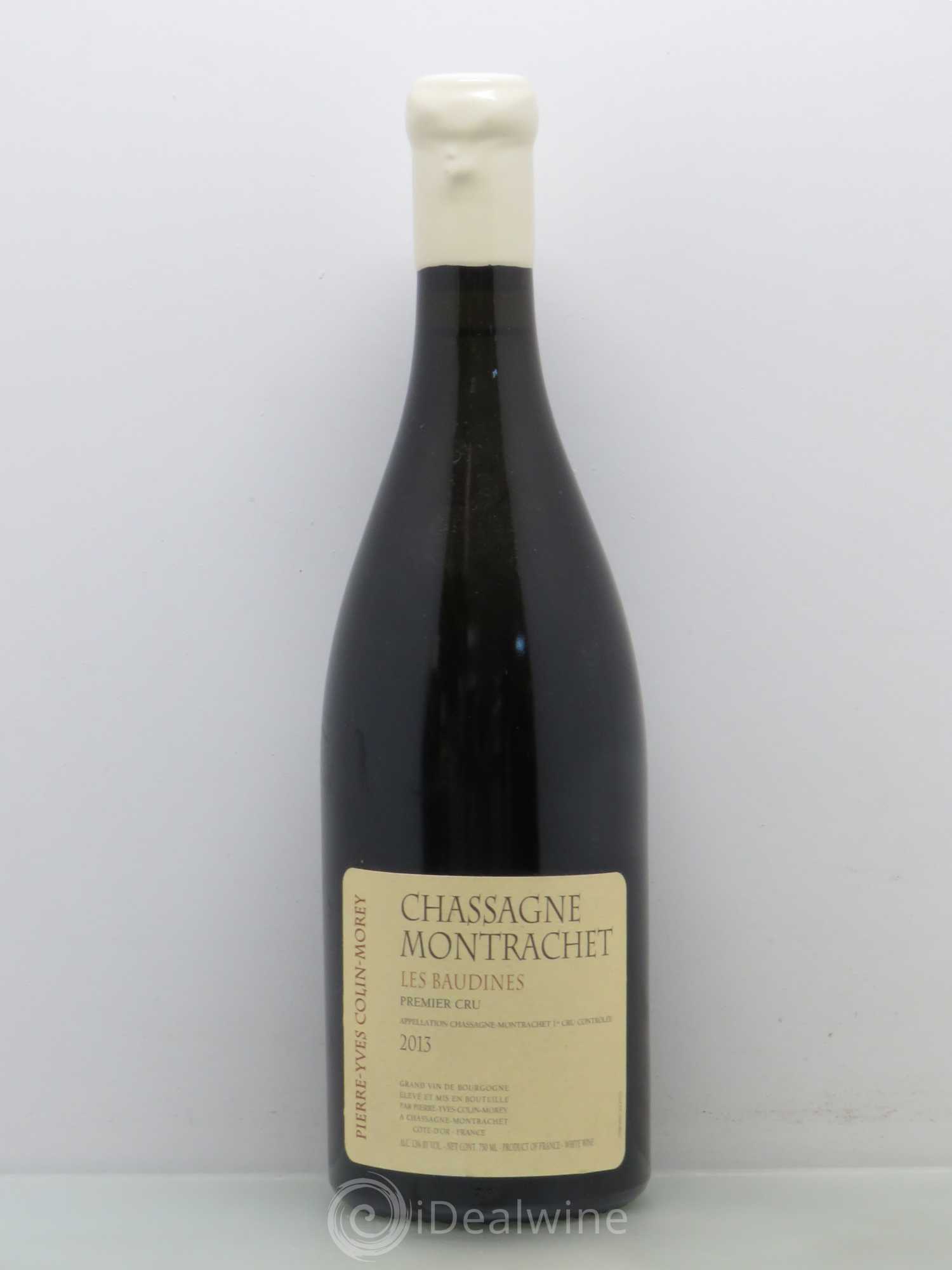 Chassagne-Montrachet 1er Cru Les Baudines Pierre-Yves Colin Morey 2013 - Lot de 1 bouteille - 0