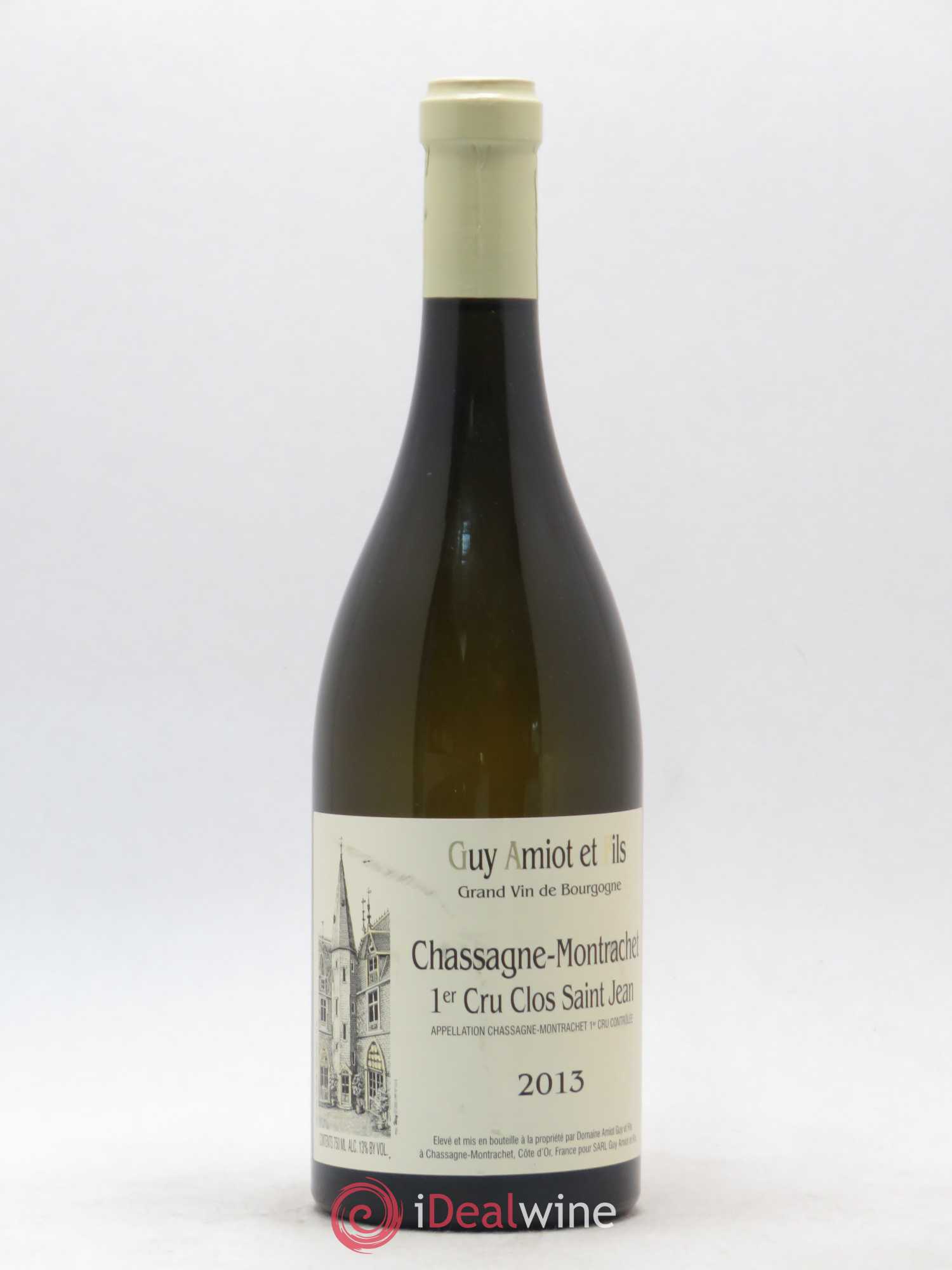Chassagne-Montrachet 1er Cru Clos Saint Jean Guy Amiot & Fils 2013 - Posten von 1 Flasche - 0
