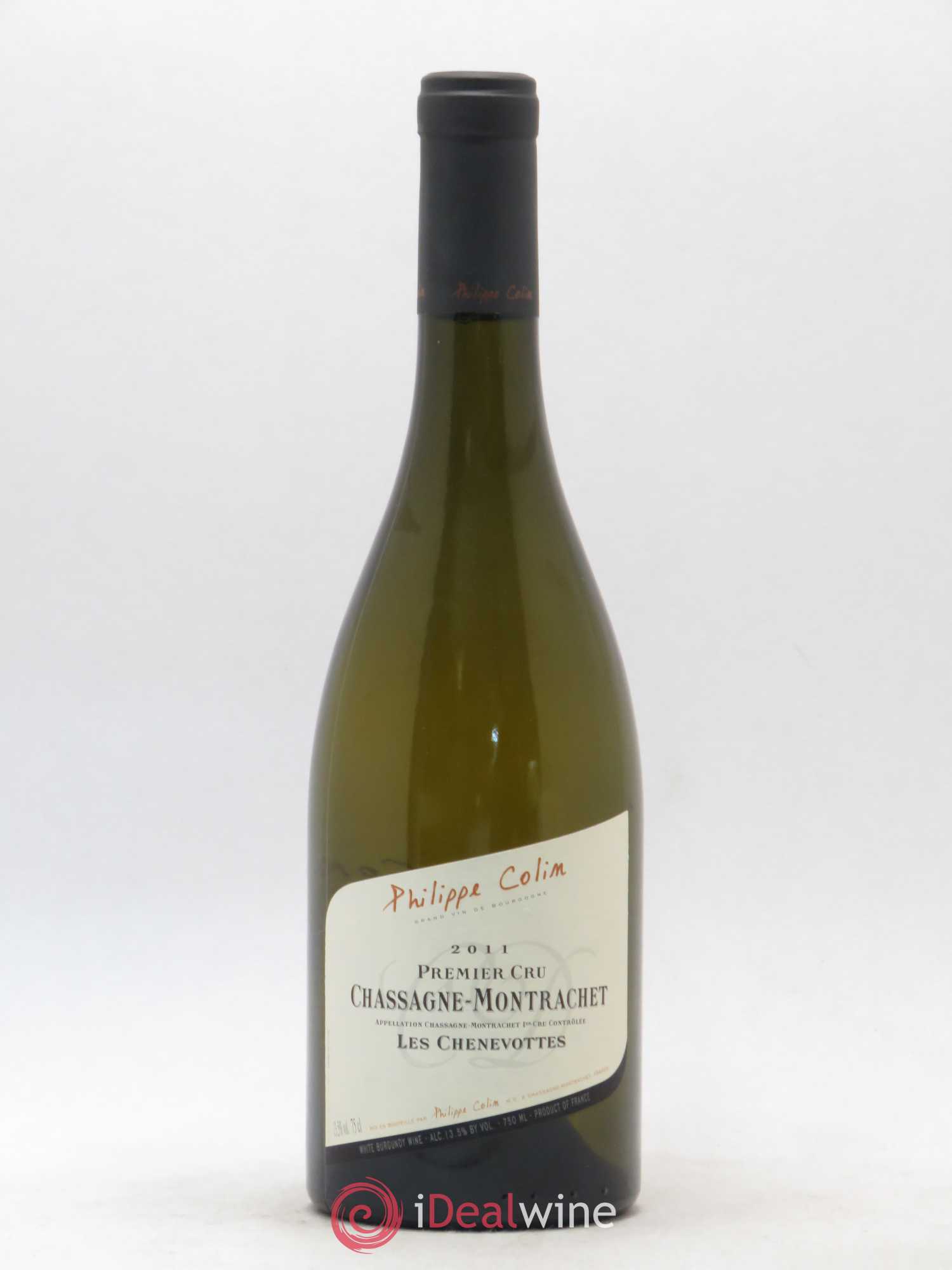 Chassagne-Montrachet 1er Cru Les Chenevottes Philippe Colin 2011 - Posten von 1 Flasche - 0