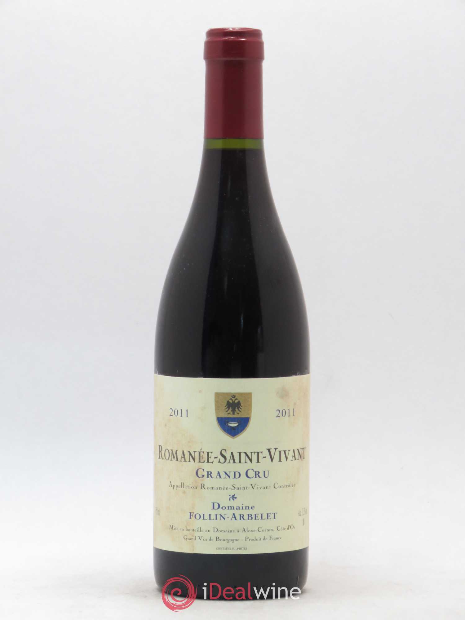 Romanée-Saint-Vivant Grand Cru Follin-Arbelet 2011 - Lot de 1 bouteille - 0