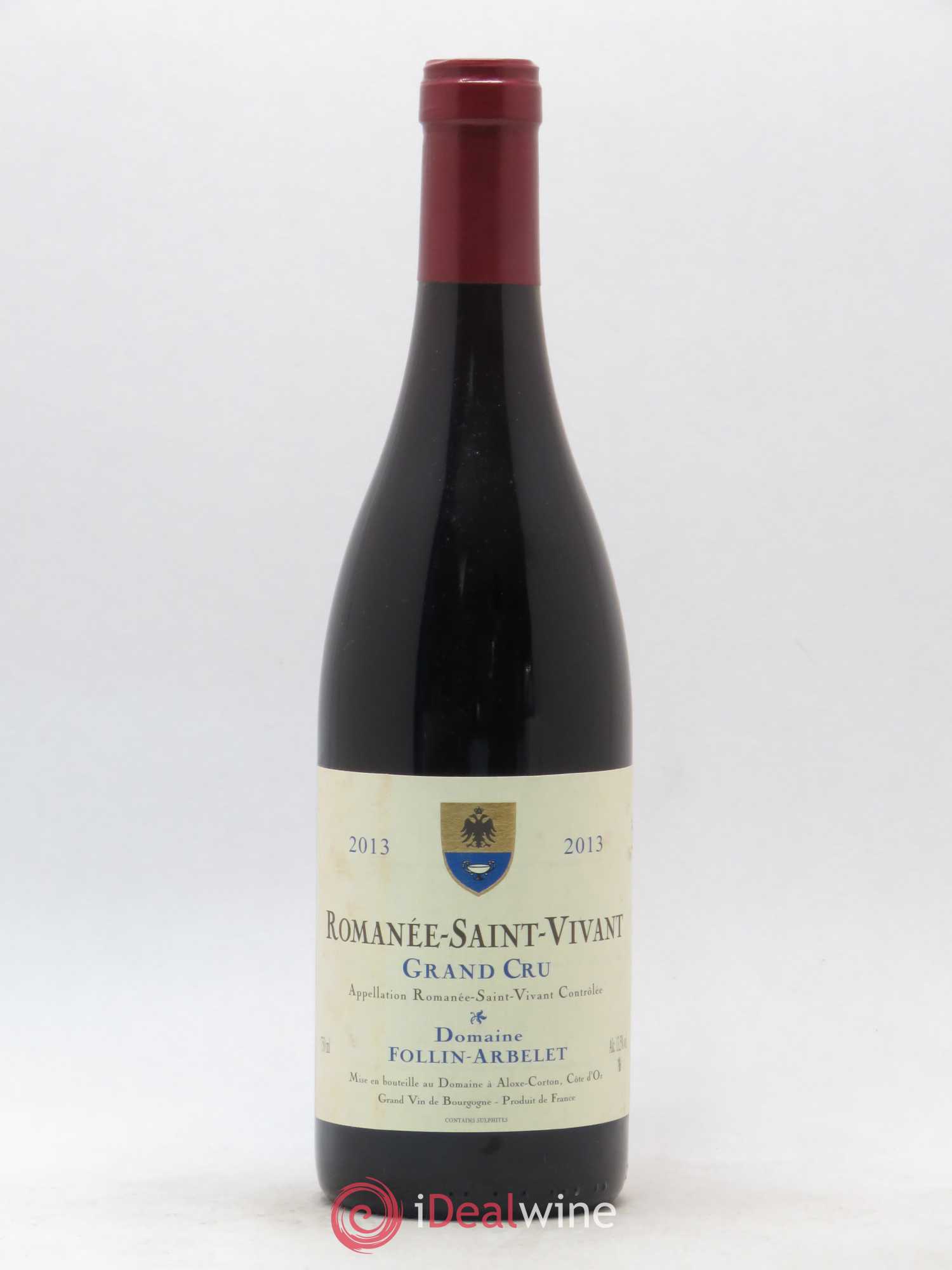 Romanée-Saint-Vivant Grand Cru Follin-Arbelet 2013 - Lot de 1 bouteille - 0