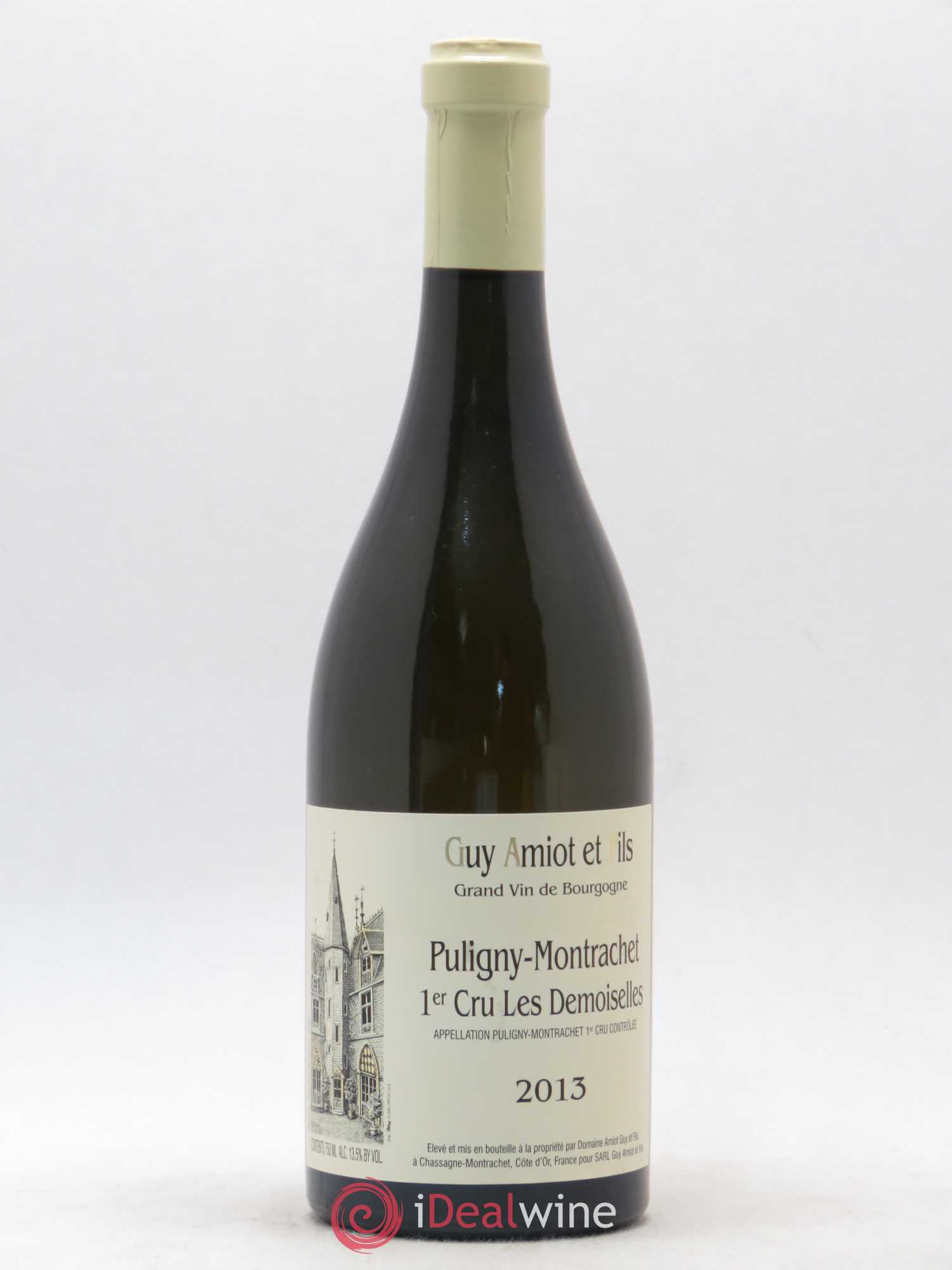 Puligny-Montrachet 1er Cru Les Demoiselles Guy Amiot & Fils 2013 - Posten von 1 Flasche - 0