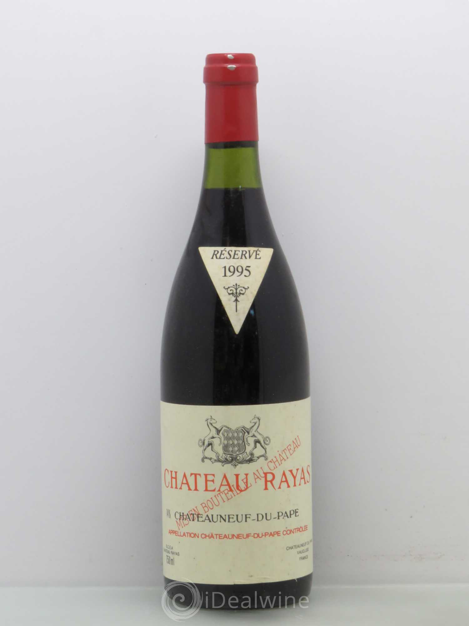 Châteauneuf-du-Pape Château Rayas Emmanuel Reynaud 1995 - Lot de 1 bouteille - 0