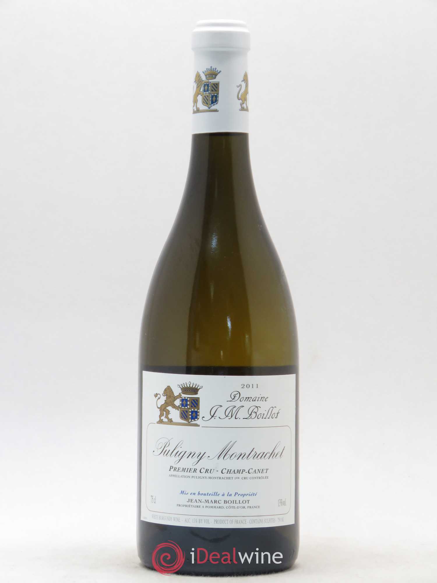Puligny-Montrachet 1er Cru Champ-Canet Jean Marc Boillot 2011 - Posten von 1 Flasche - 0
