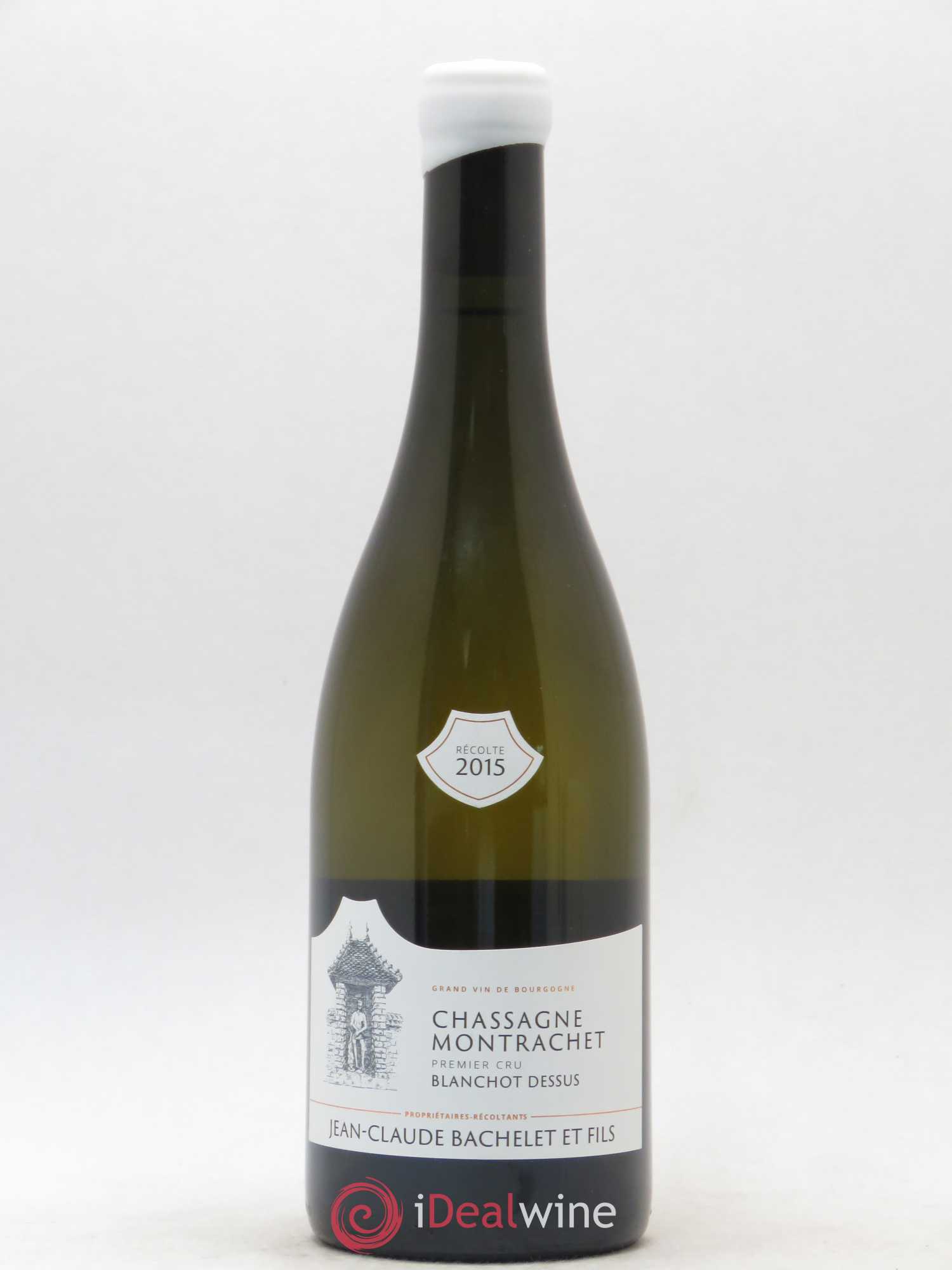 Chassagne-Montrachet 1er Cru Blanchot Dessus Jean-Claude Bachelet (Domaine) 2015 - Lot de 1 bouteille - 0