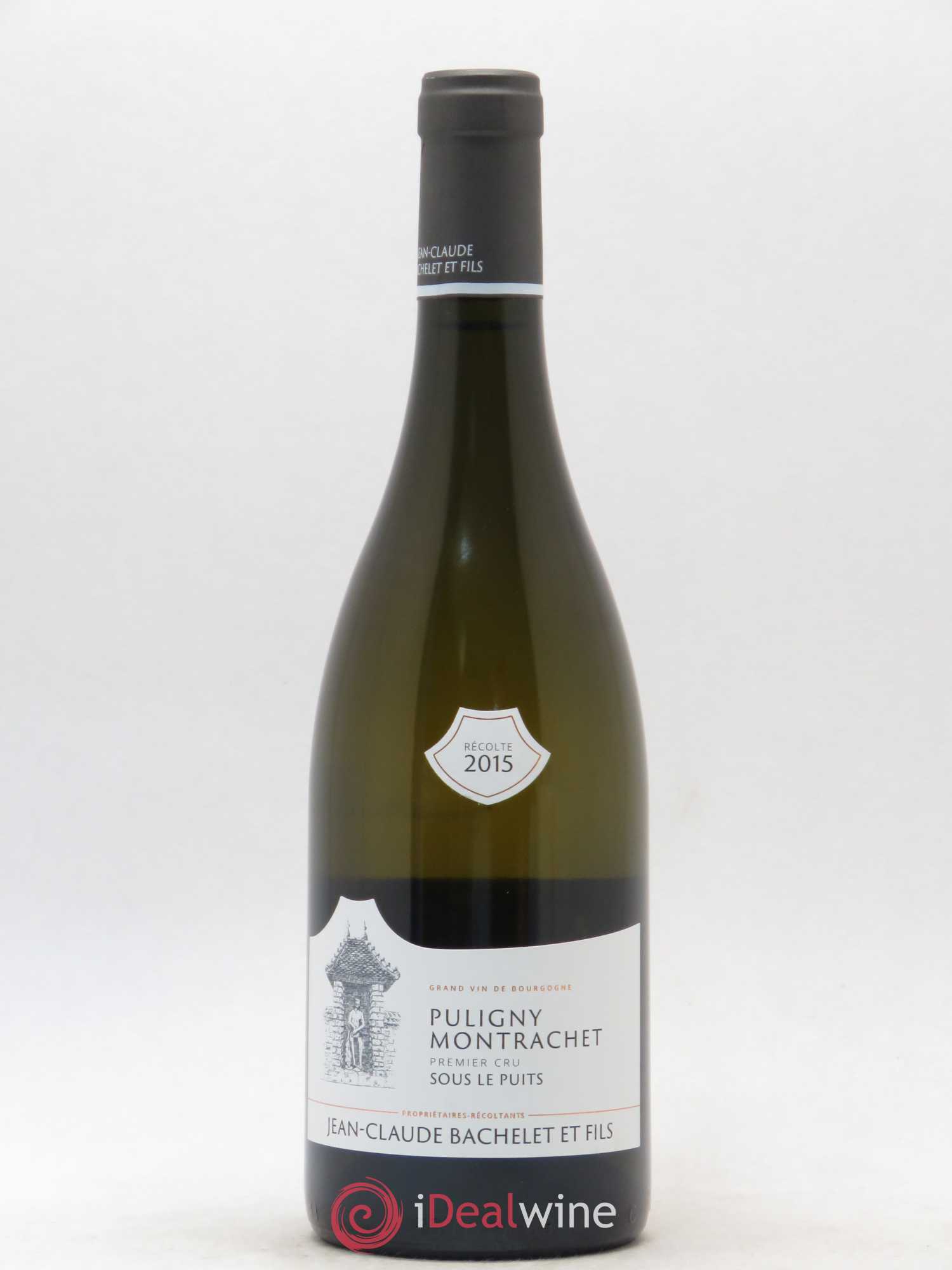 Puligny-Montrachet 1er Cru Sous Le Puits Jean Claude Bachelet et Fils 2015 - Posten von 1 Flasche - 0