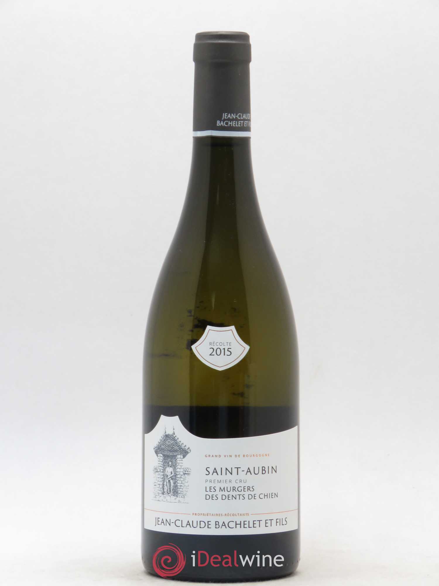 Saint-Aubin 1er Cru Les Murger Des Dents De Chien Jean Claude Bachelet et Fils 2015 - Posten von 1 Flasche - 0