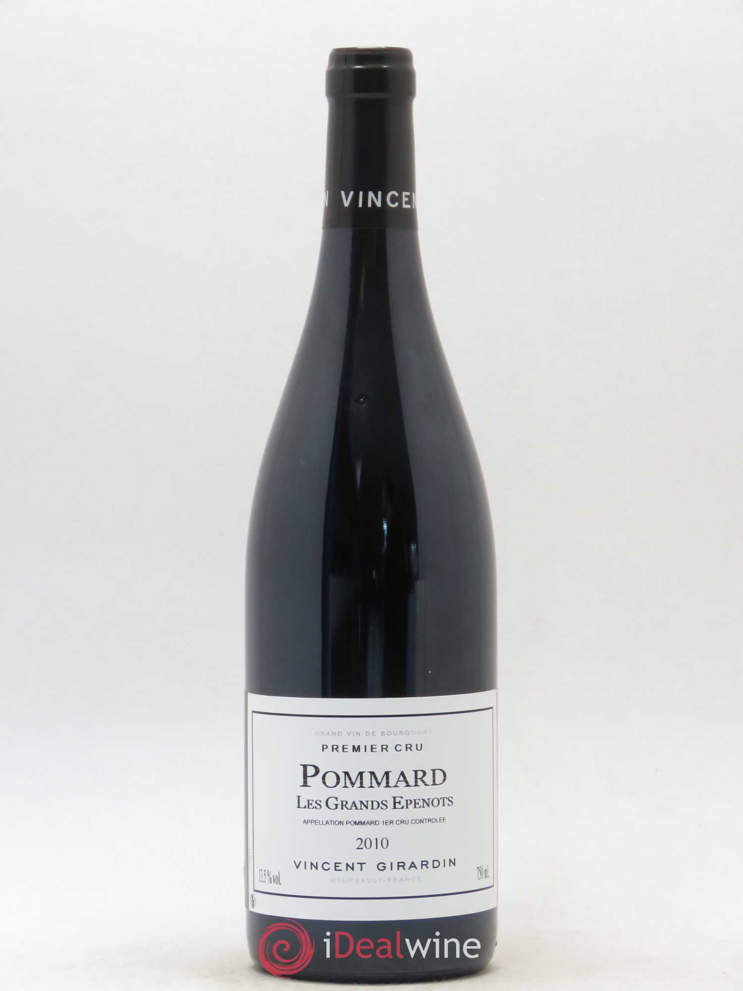 Pommard 1er Cru Les Grands Epenots Vincent Girardin 2010 - Posten von 1 Flasche - 0