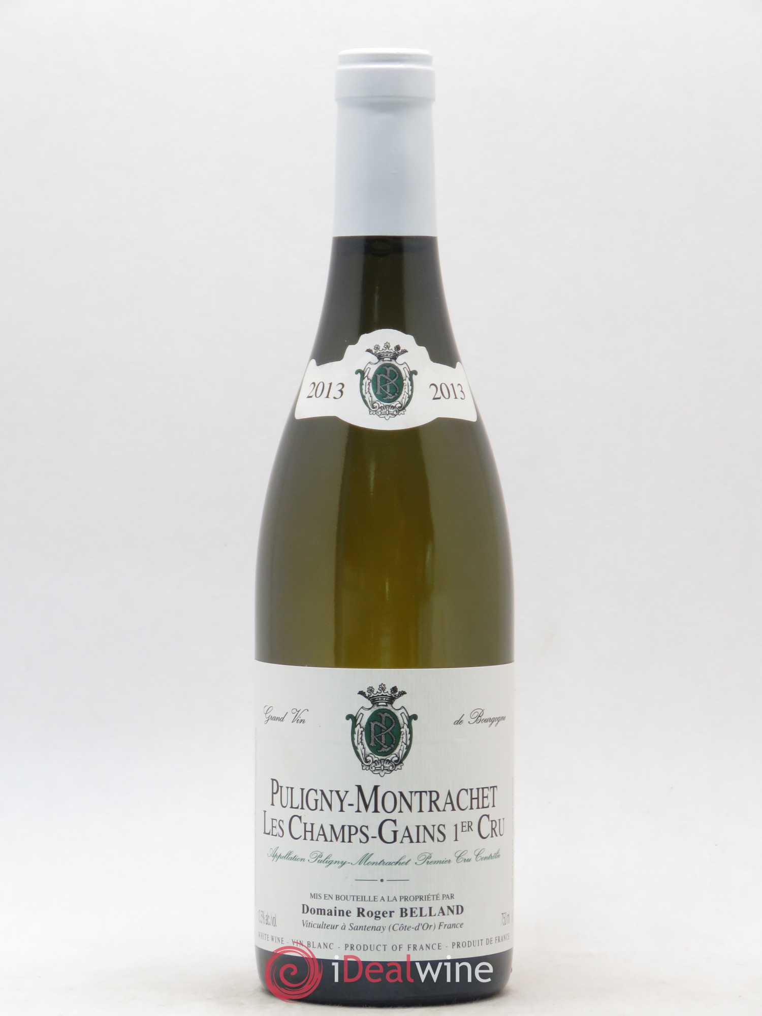 Puligny-Montrachet 1er Cru Les Champs-Gains Roger Belland 2013 - Posten von 1 Flasche - 0