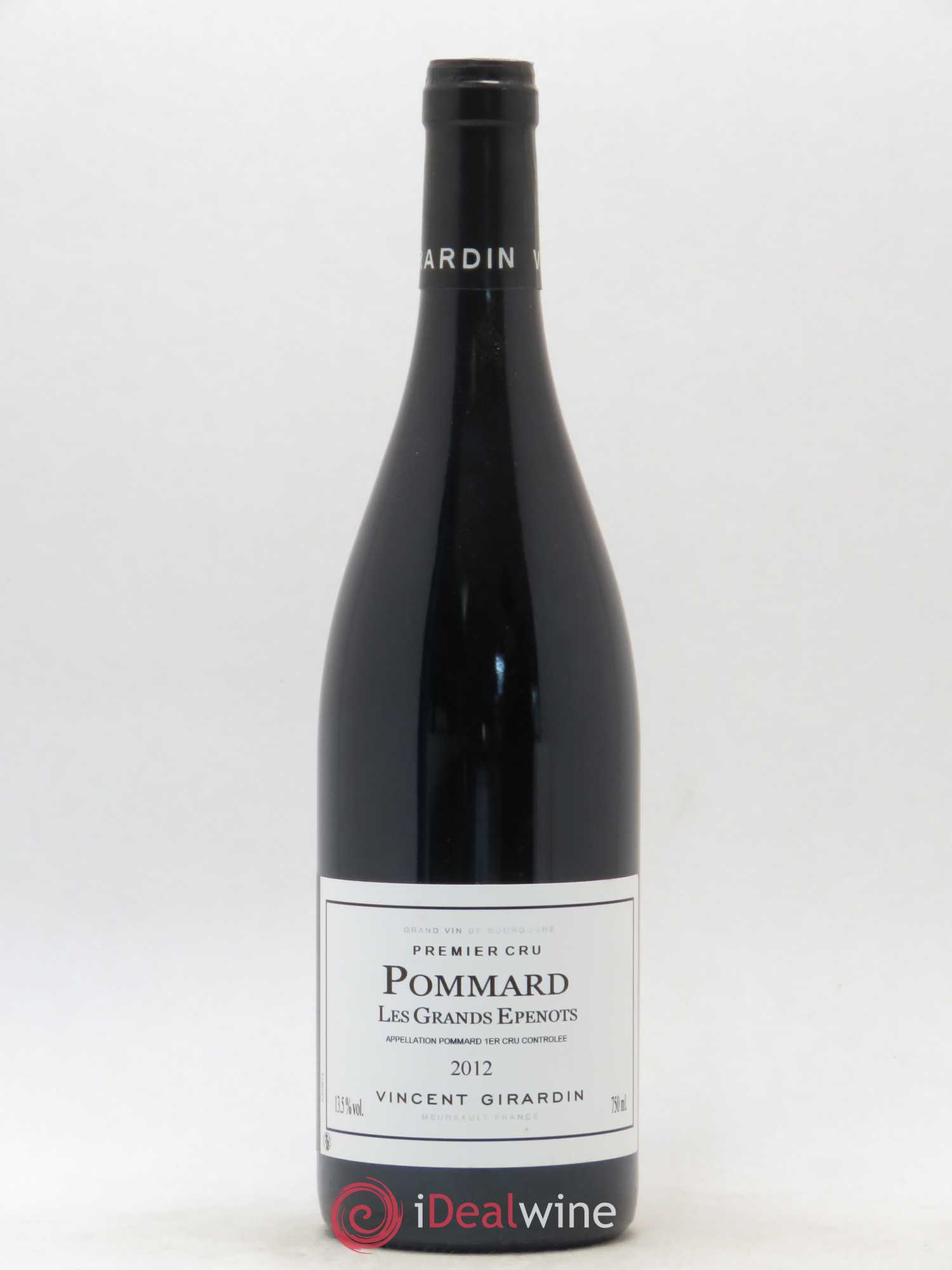 Pommard 1er Cru Les Grands Epenots Vincent Girardin 2012 - Posten von 1 Flasche - 0