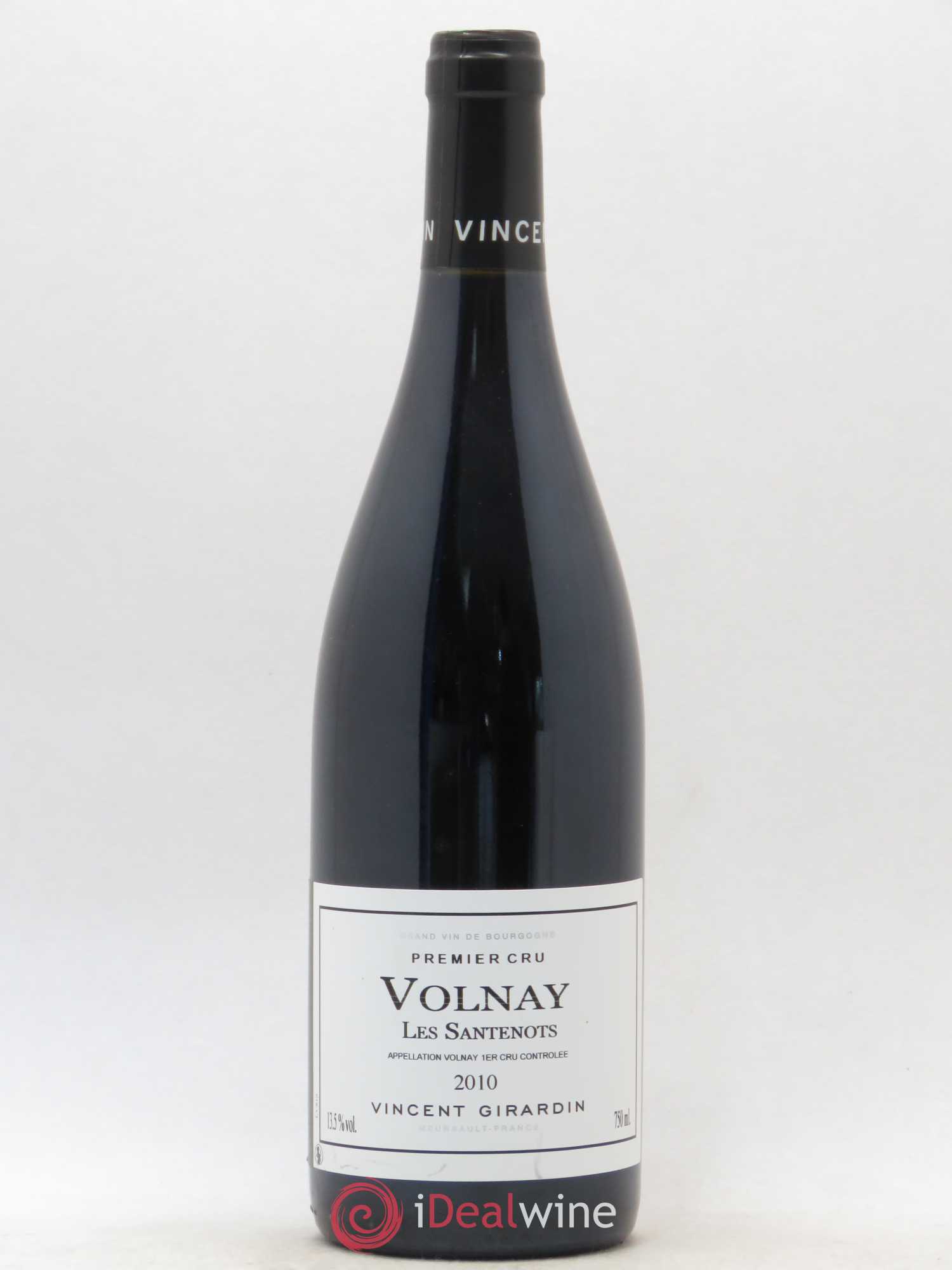 Volnay 1er Cru Les Santenots Vincent Girardin 2010 - Posten von 1 Flasche - 0