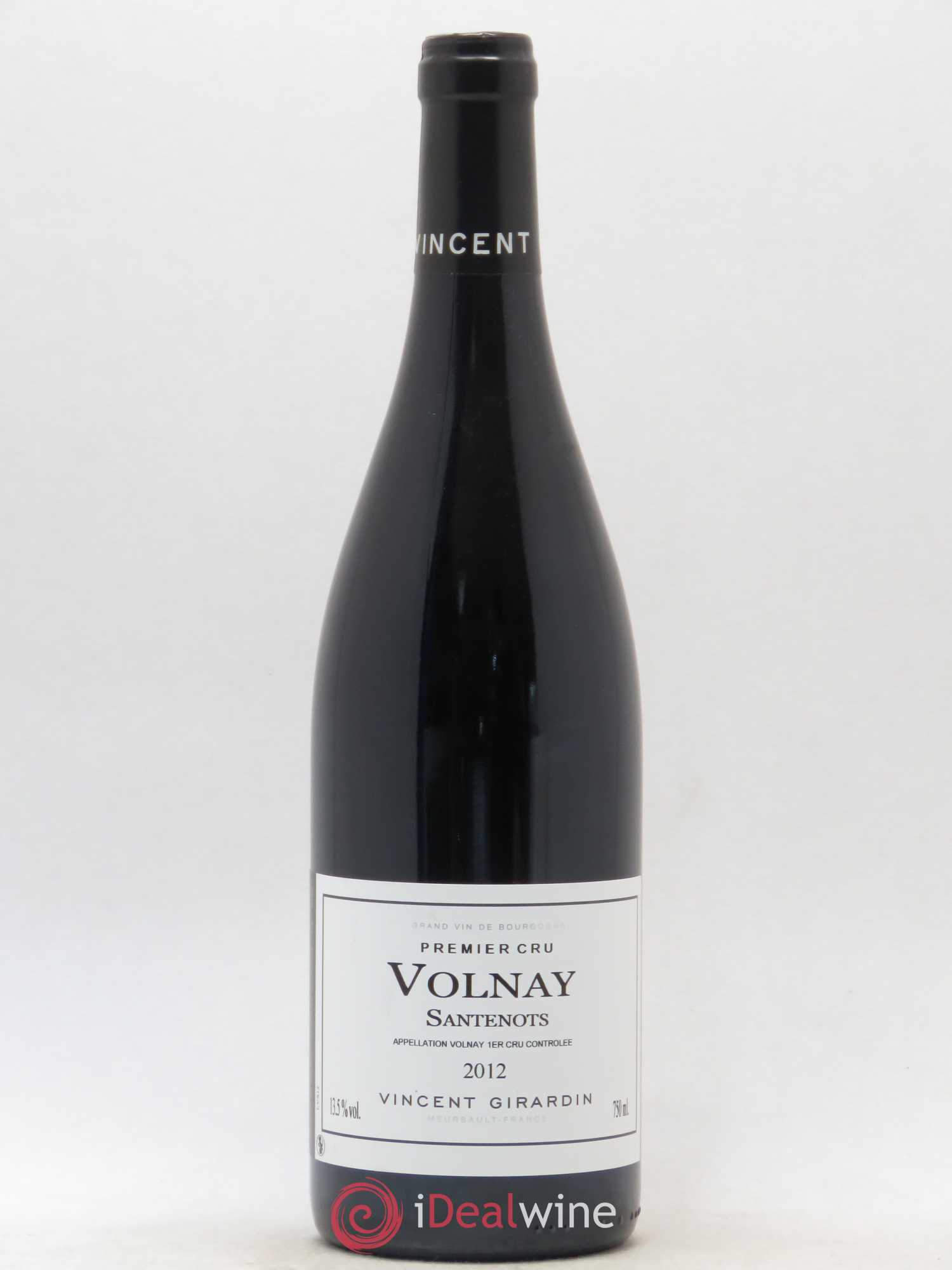 Volnay 1er Cru Santenots Vincent Girardin 2012 - Posten von 1 Flasche - 0