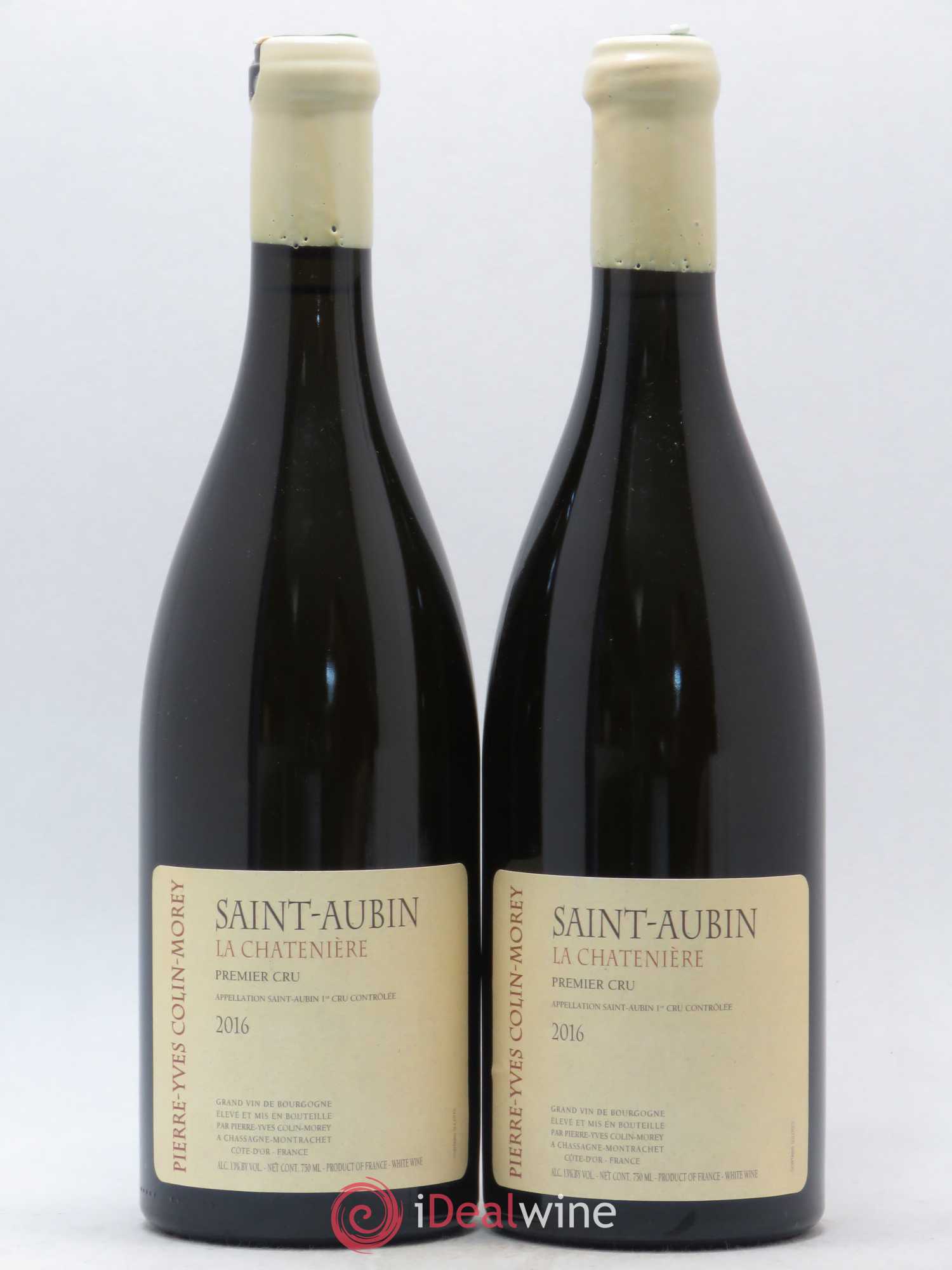 Saint-Aubin 1er Cru La Chatenière Pierre-Yves Colin Morey 2016 - Lot de 2 bouteilles - 0