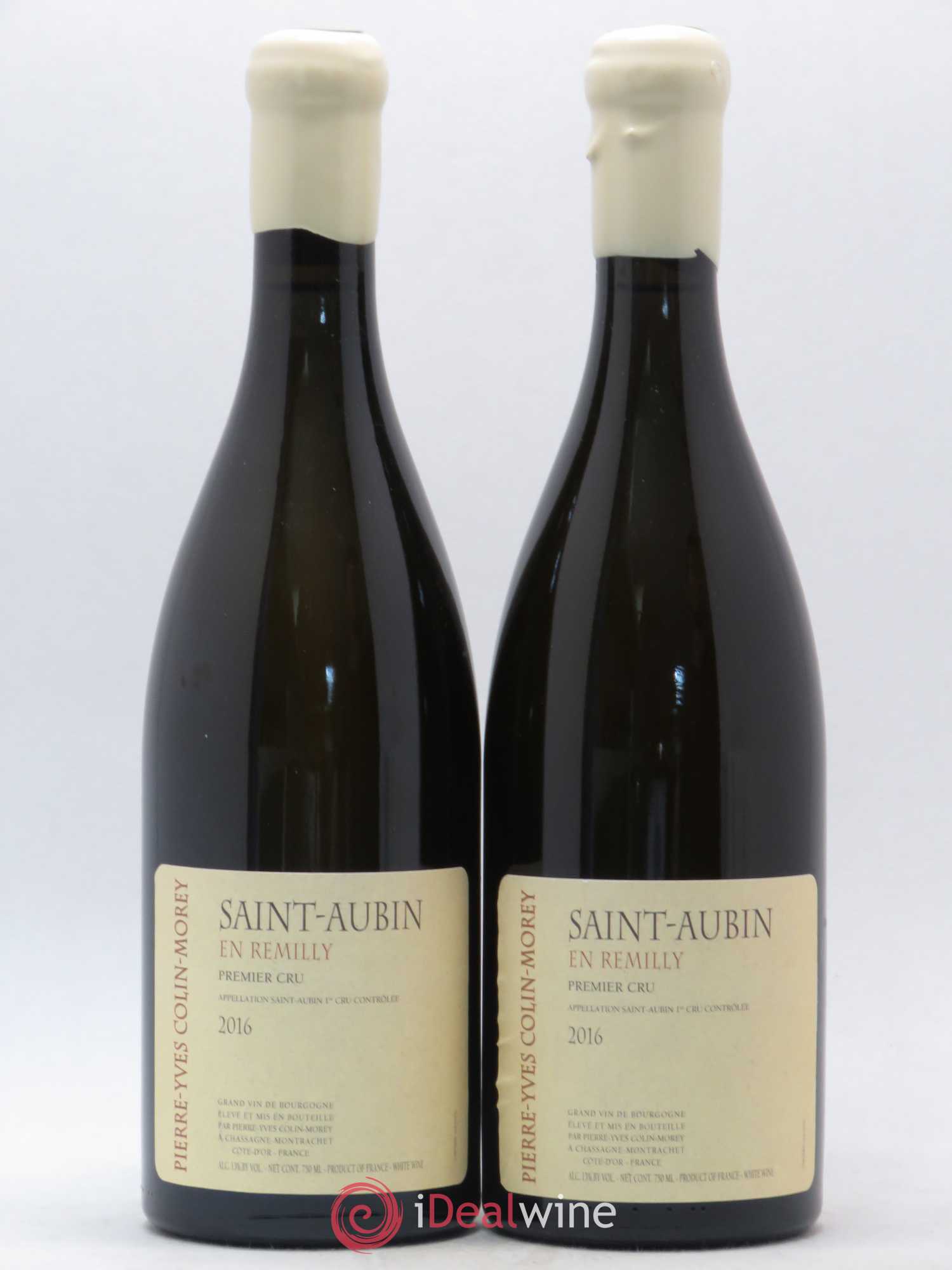 Saint-Aubin 1er Cru En Remilly Pierre-Yves Colin Morey 2016 - Lot de 2 bouteilles - 0