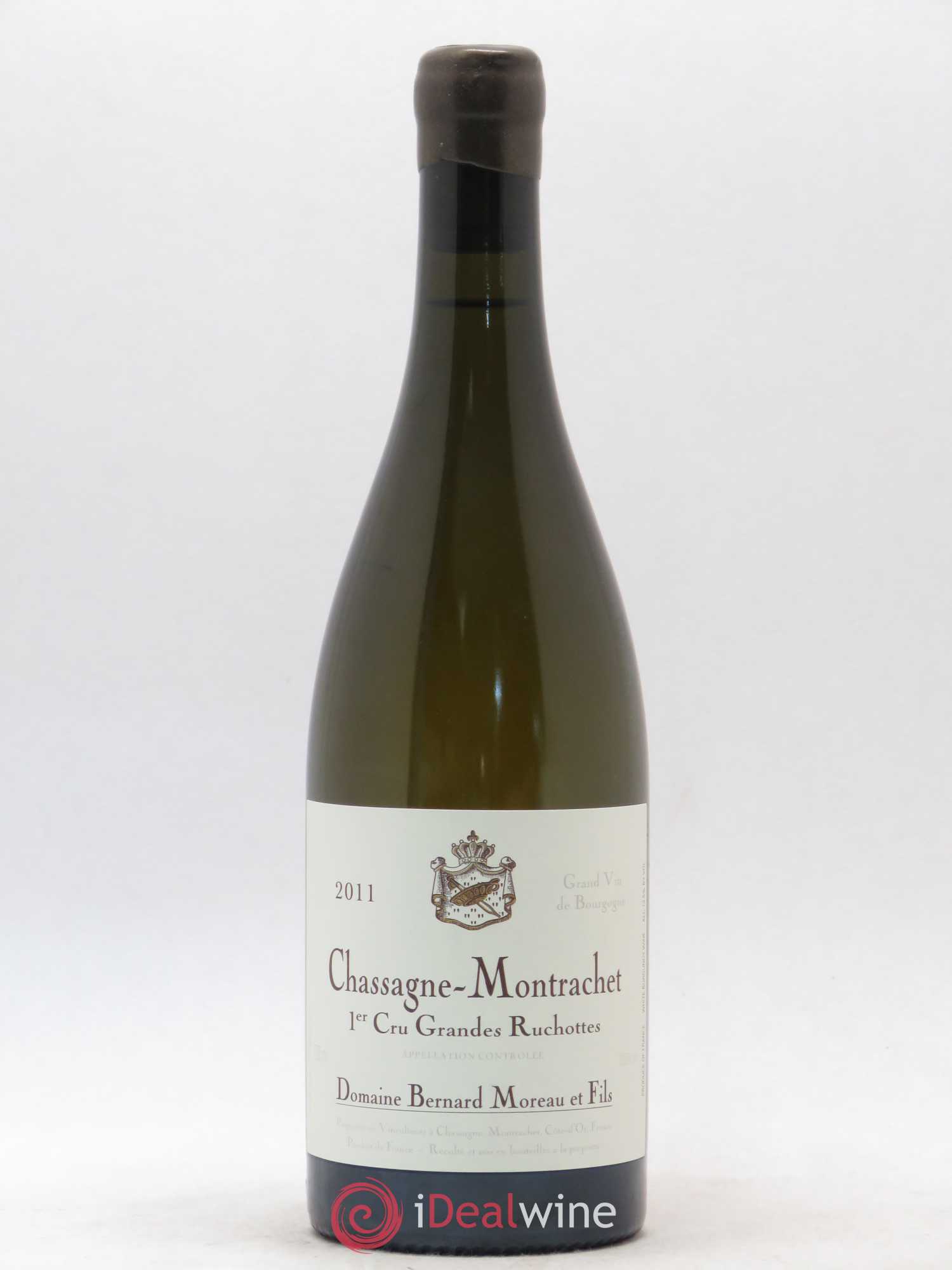 Chassagne-Montrachet 1er Cru Grandes Ruchottes Bernard Moreau 2011 - Lot de 1 bouteille - 0
