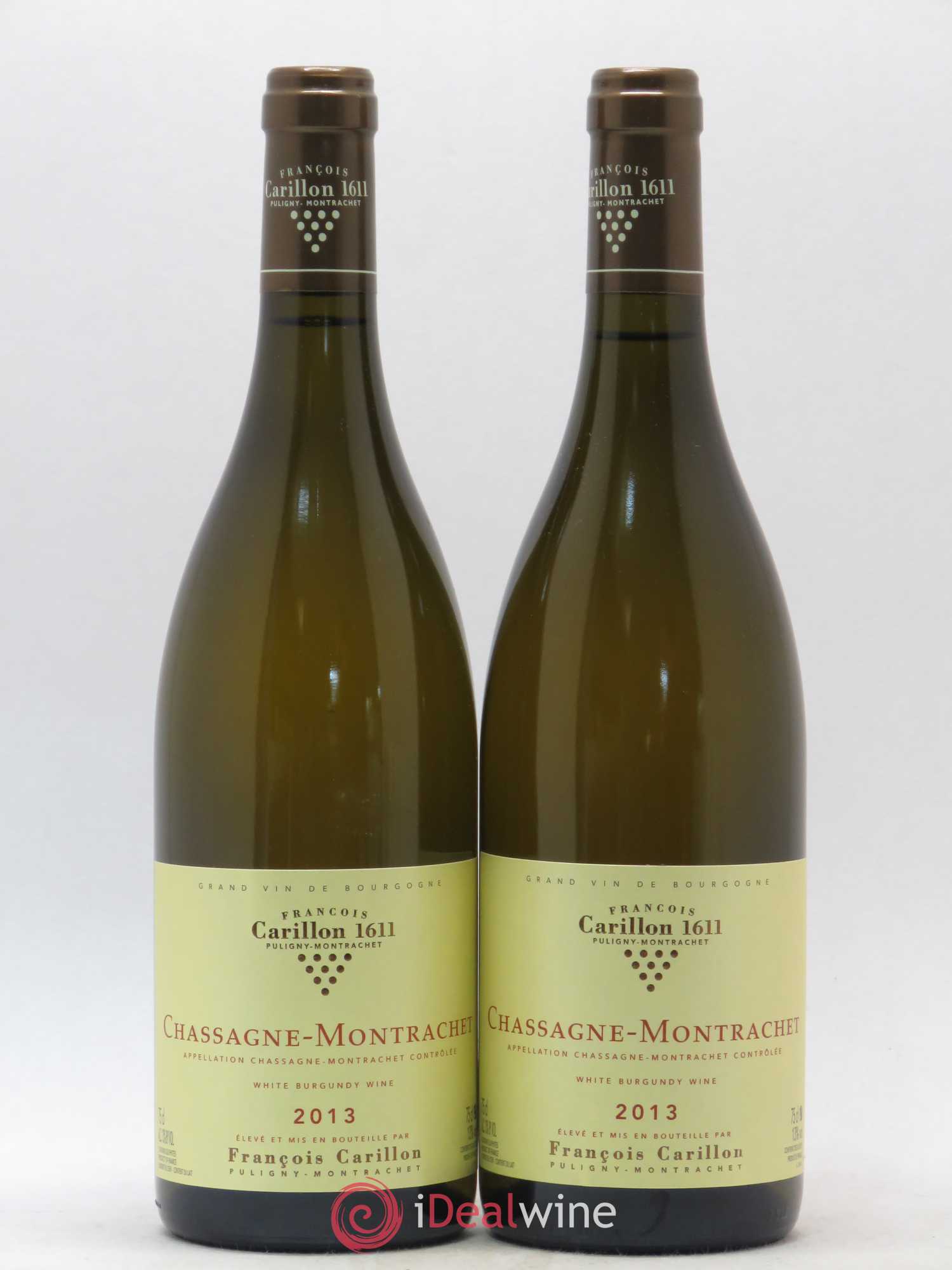 Chassagne-Montrachet François Carillon 2013 - Posten von 2 Flaschen - 0