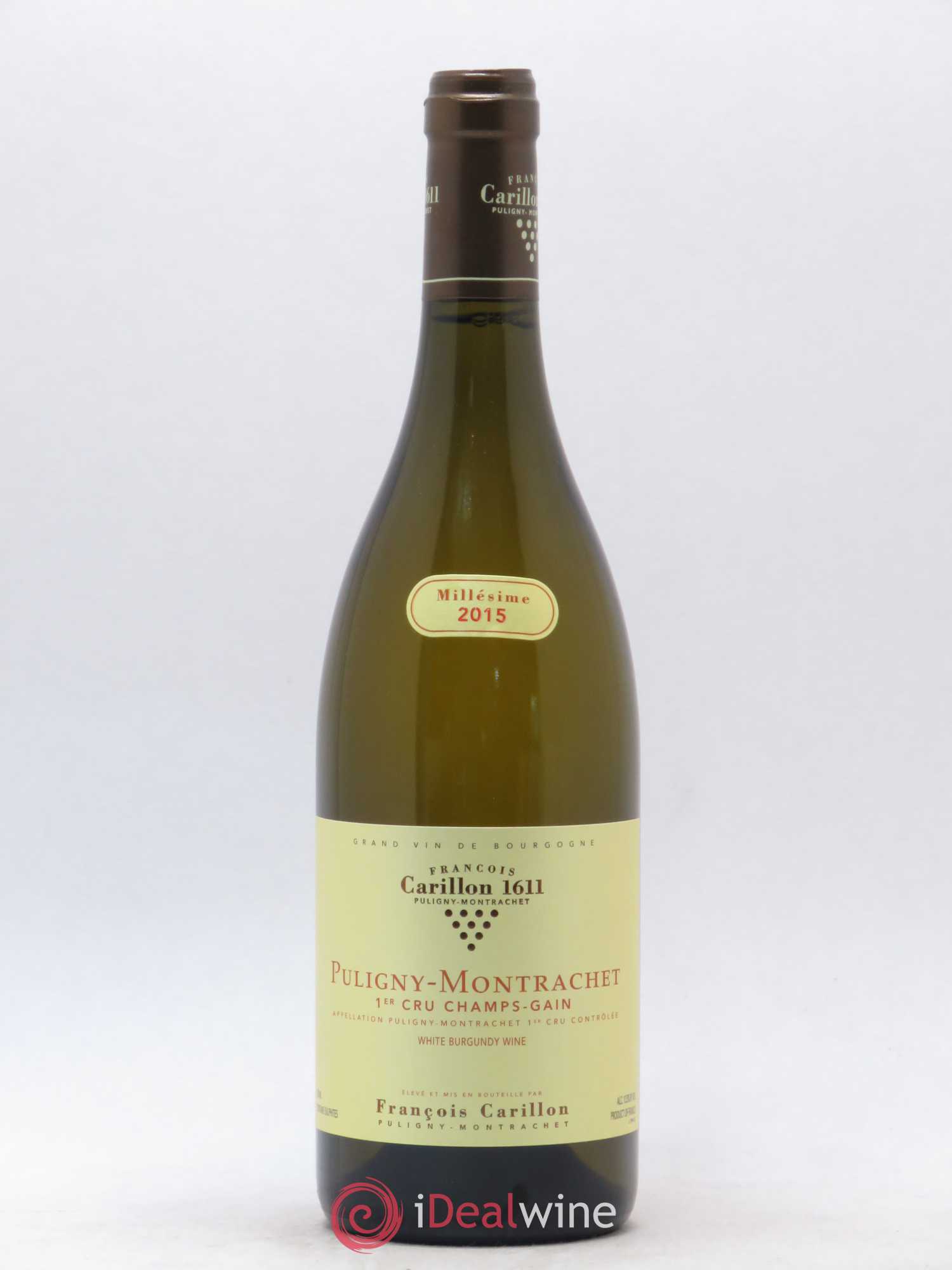 Puligny-Montrachet 1er Cru Champ-Gain François Carillon 2015 - Lot de 1 bouteille - 0