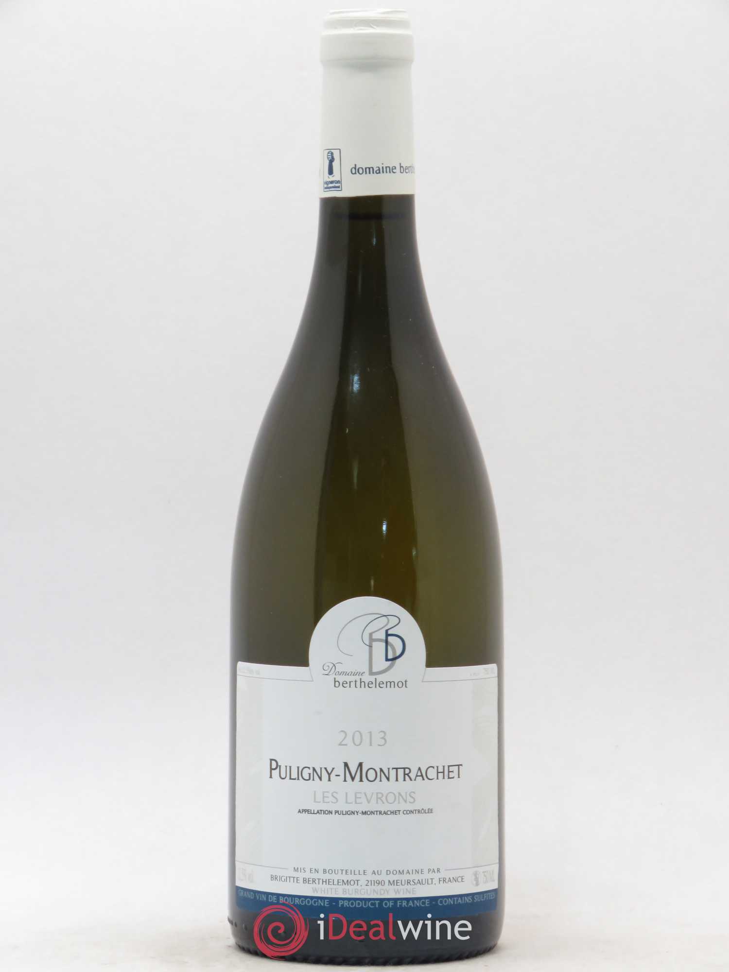 Puligny-Montrachet Les Levrons Berthelemot 2013 - Posten von 1 Flasche - 0