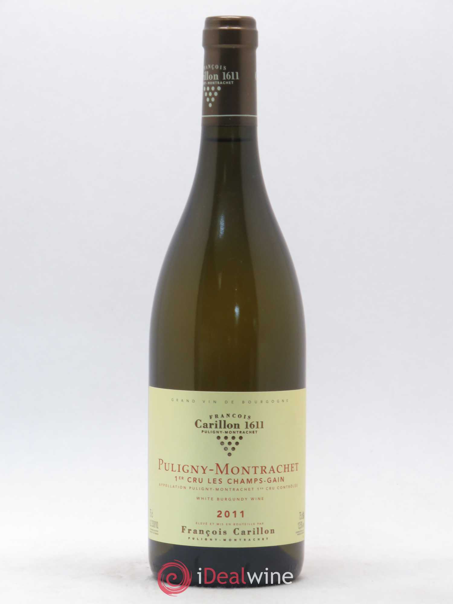 Puligny-Montrachet 1er Cru Champ-Gain François Carillon 2011 - Lot de 1 bouteille - 0
