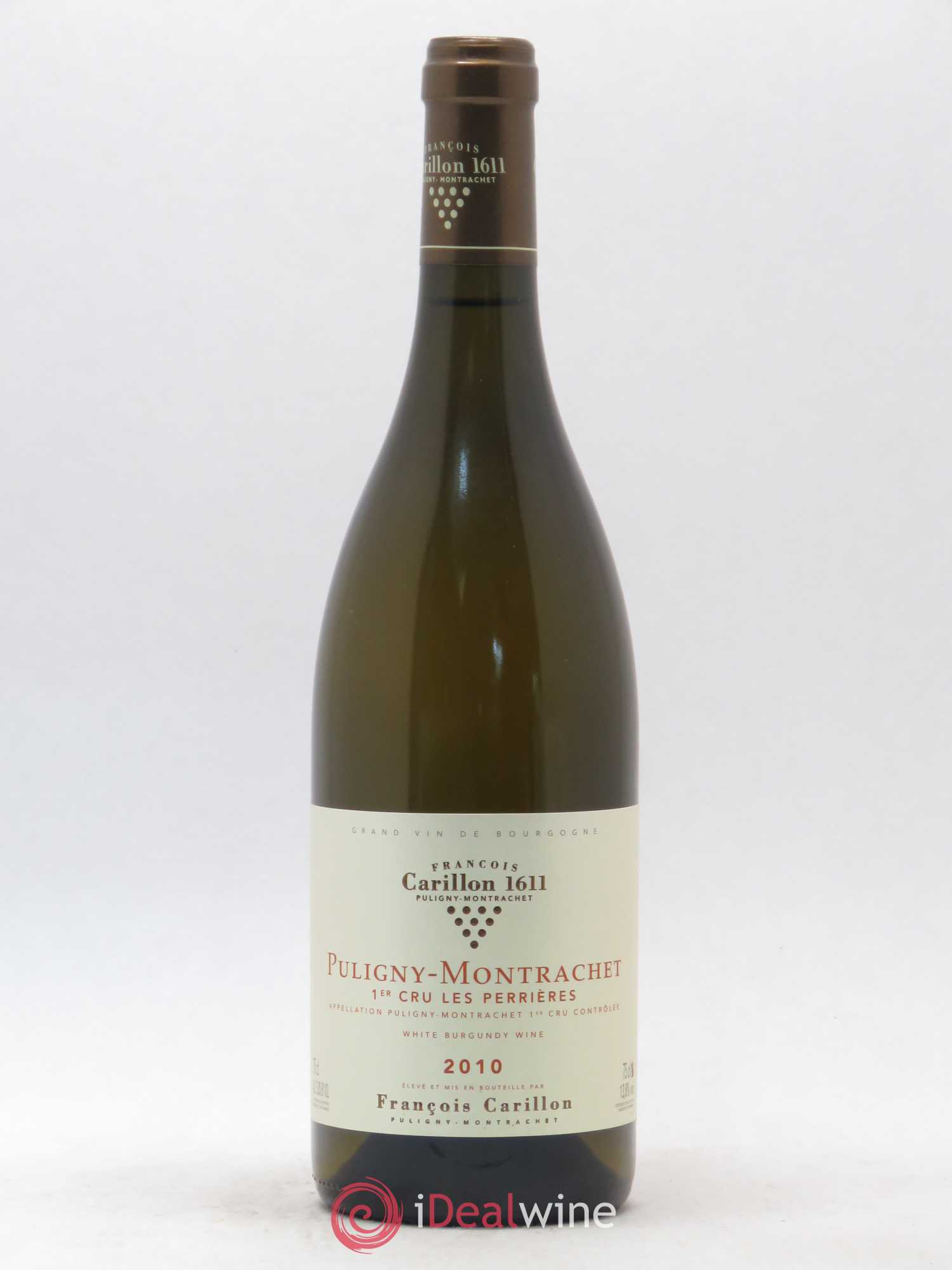 Puligny-Montrachet 1er Cru François Carillon 2010 - Posten von 1 Flasche - 0