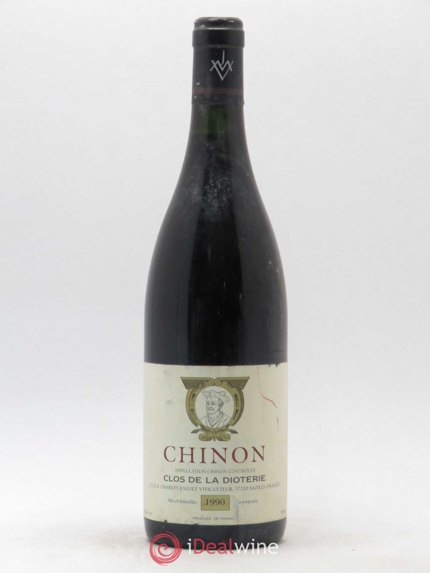 Chinon Clos de La Dioterie Charles Joguet 1990 - Lot de 1 bouteille - 0