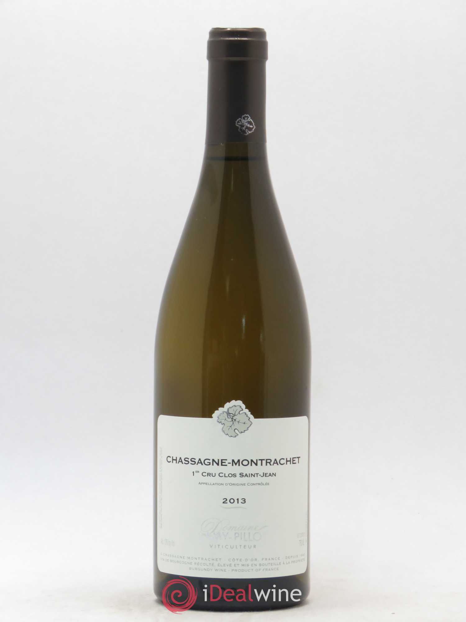 Chassagne-Montrachet 1er Cru Clos Saint Jean Lamy Pillot 2013 - Posten von 1 Flasche - 0