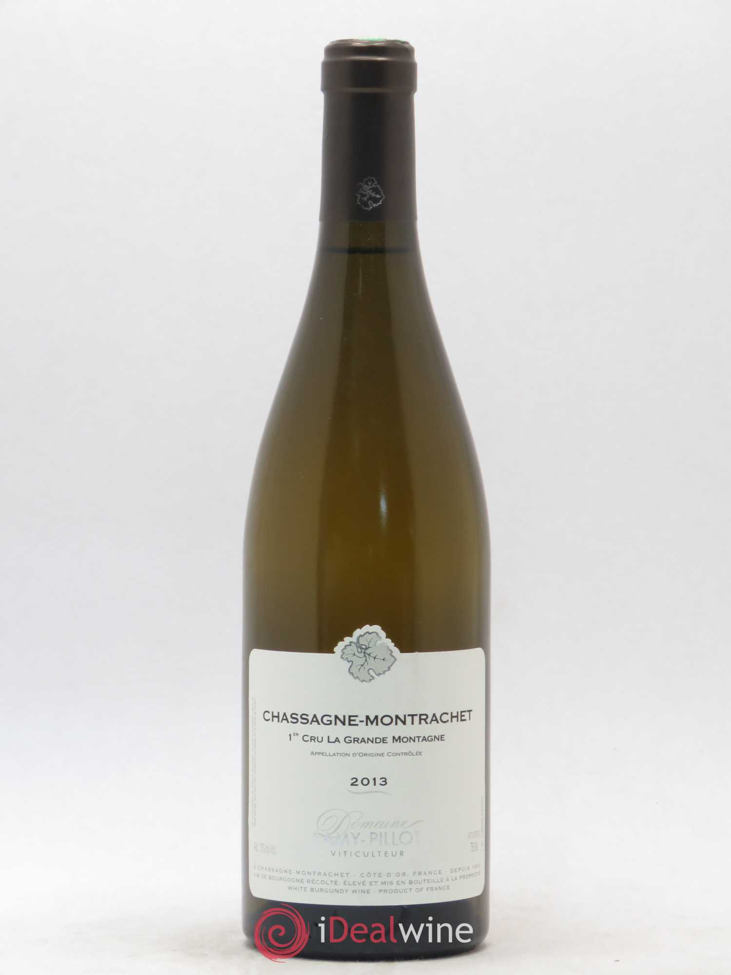Chassagne-Montrachet 1er Cru La Grande Montagne Lamy Pillot 2013 - Lotto di 1 bottiglia - 0