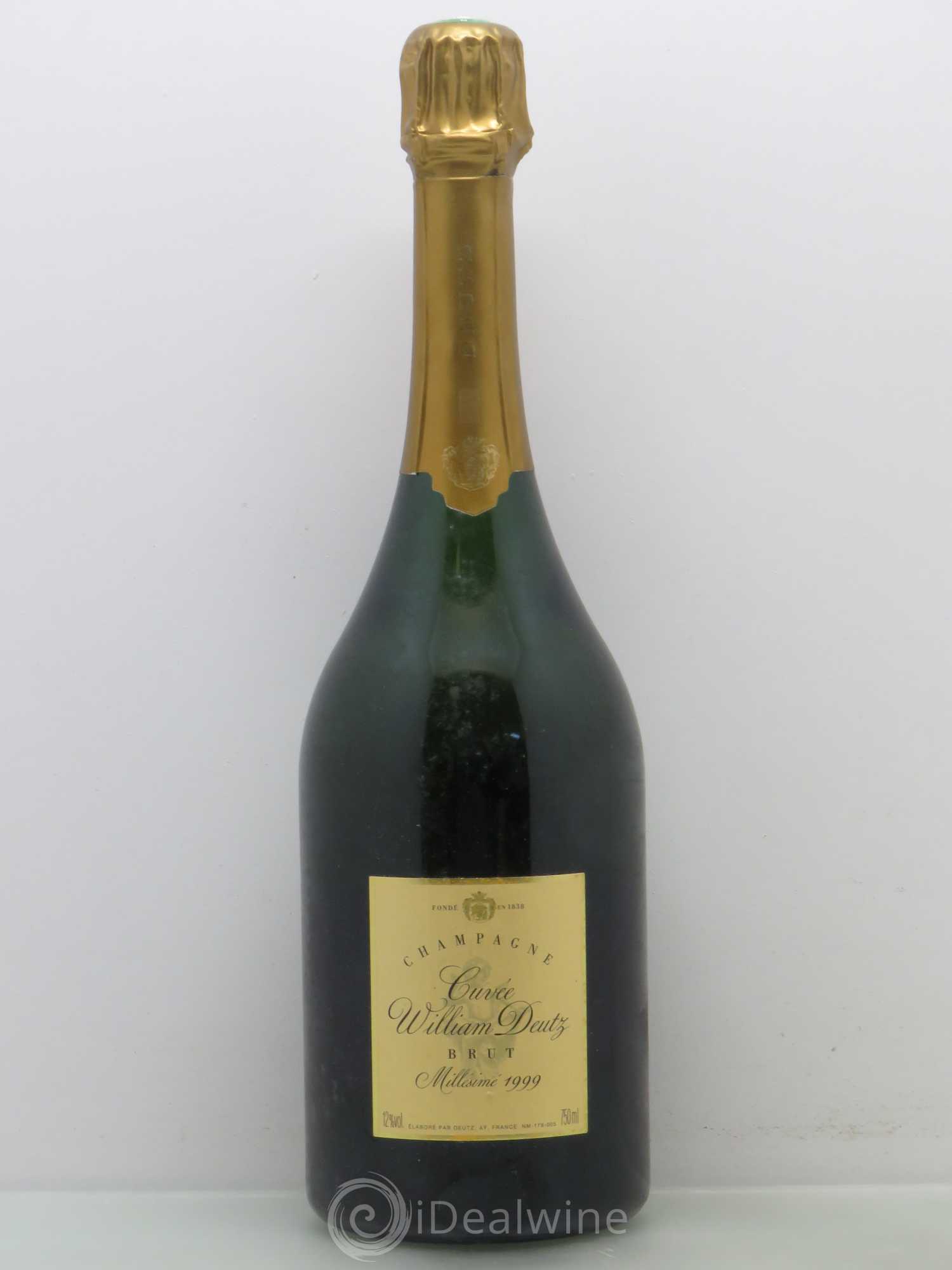 Cuvée William Deutz Deutz 1999 - Lot de 1 bouteille - 0