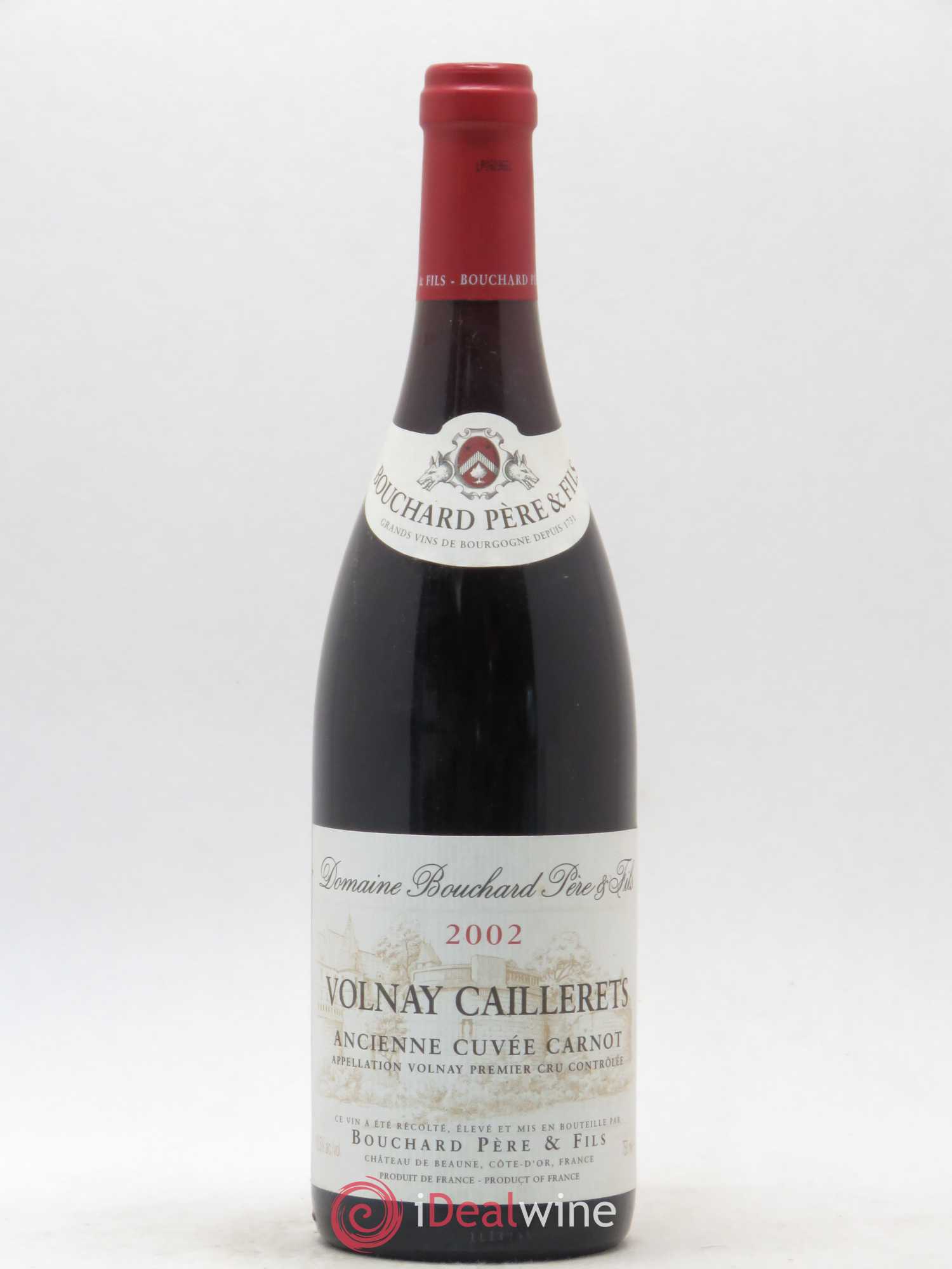 Volnay 1er Cru Caillerets - Ancienne Cuvée Carnot Bouchard Père & Fils 2002 - Lot de 1 bouteille - 0