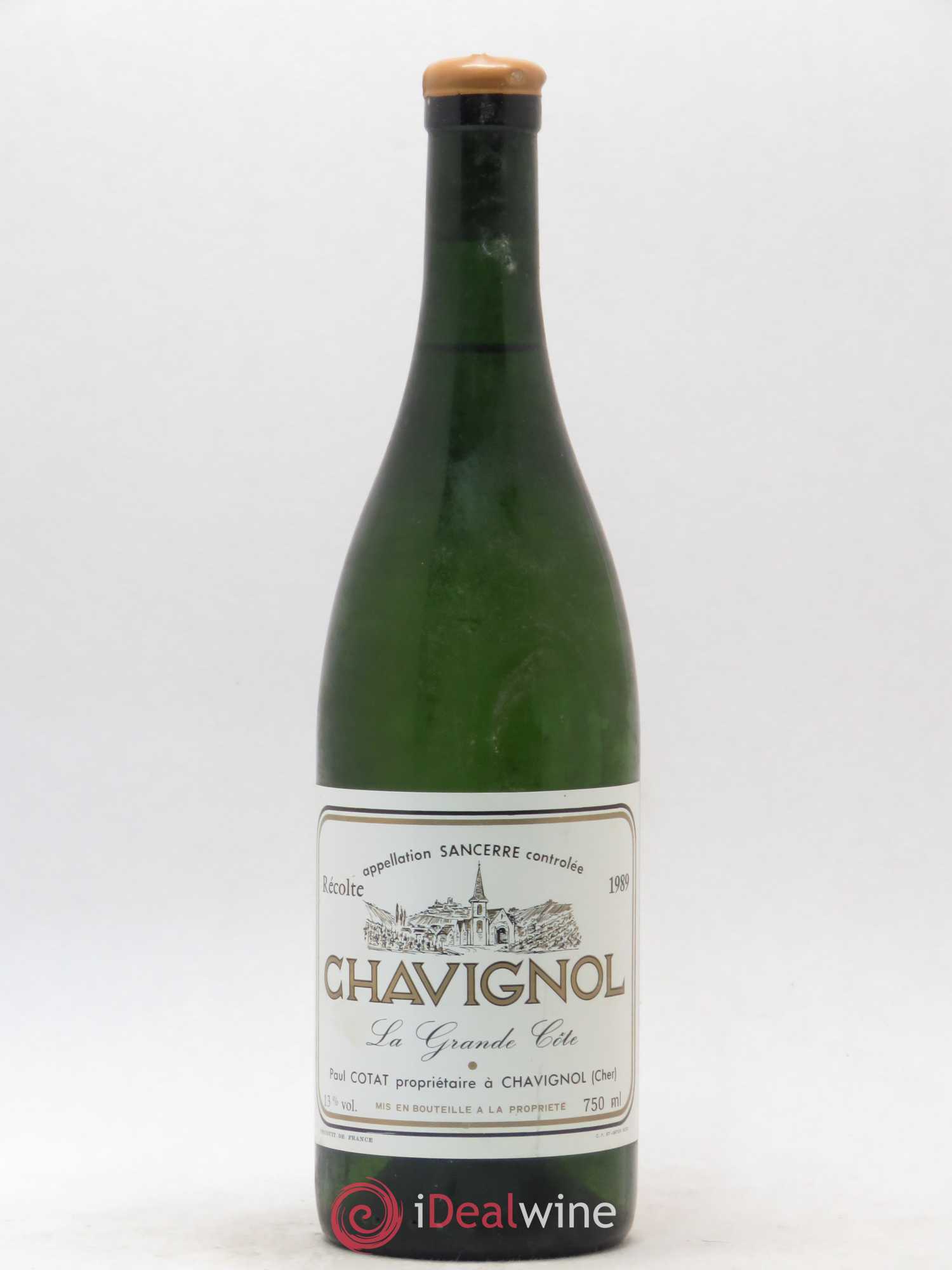 Sancerre La Grande Côte François Cotat 1989 - Lot de 1 bouteille - 0