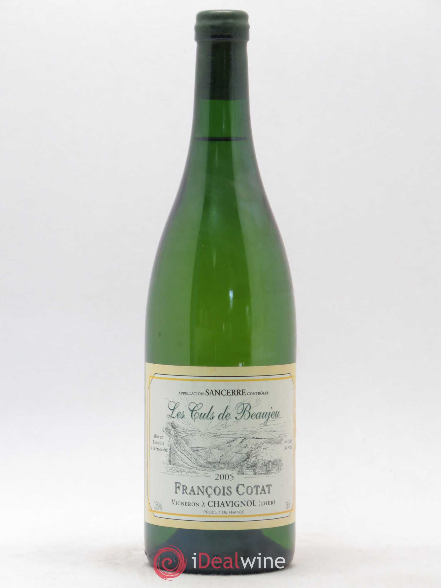 Sancerre Les Culs de Beaujeu François Cotat 2005 - Lot de 1 bouteille - 0