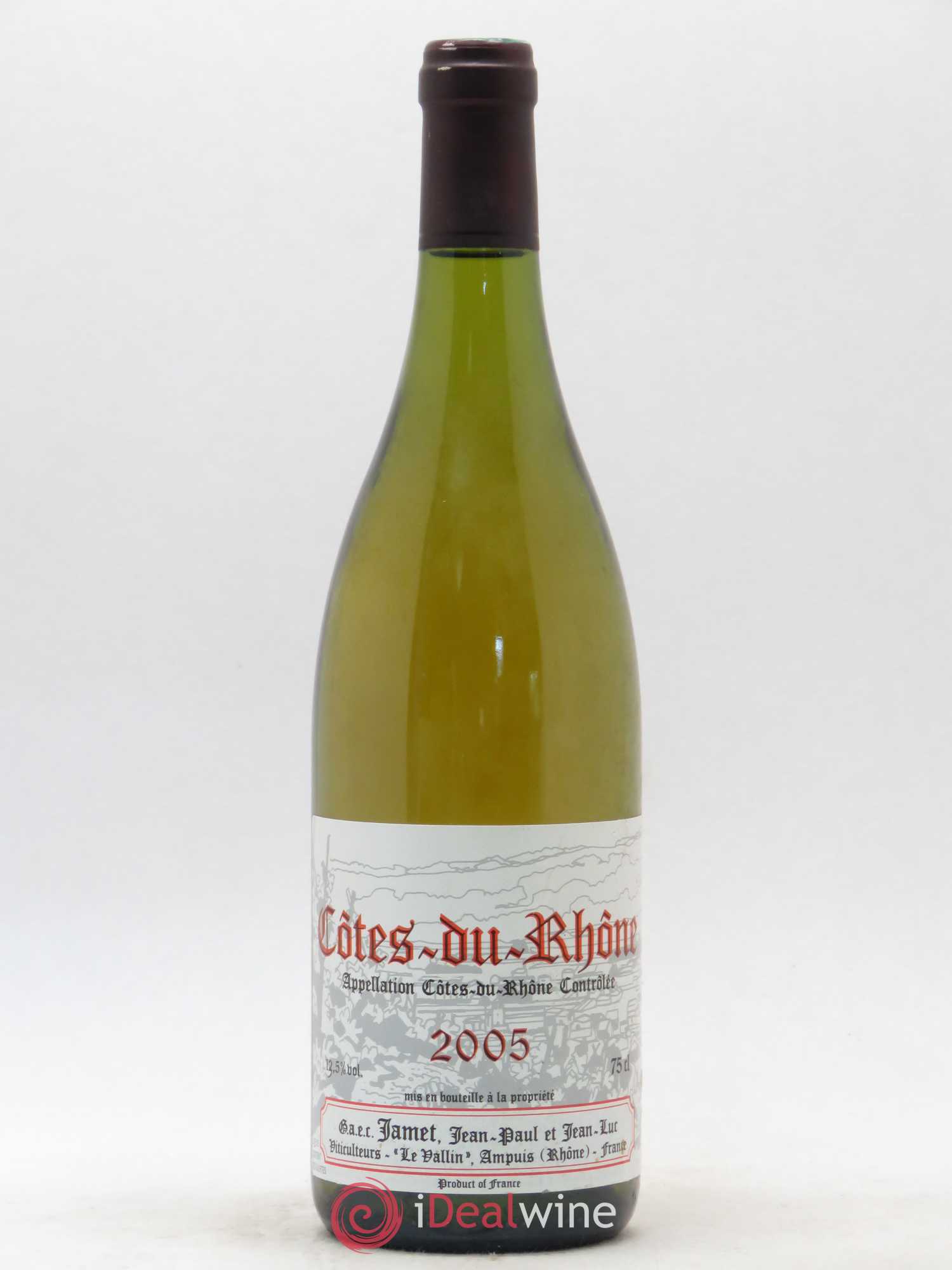 Côtes-du-Rhône Domaine Jamet (sans prix de réserve) 2005 - Posten von 1 Flasche - 0