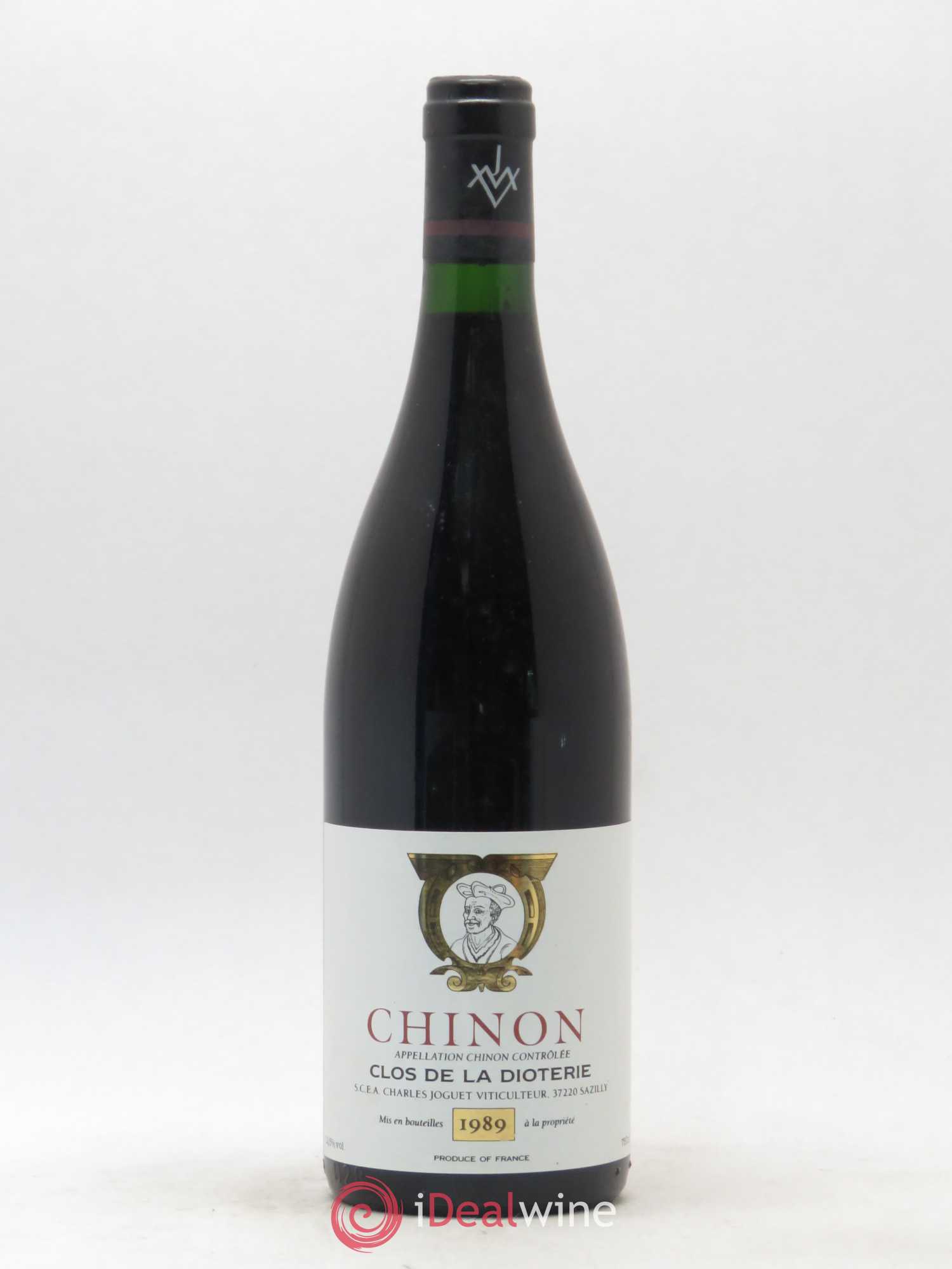 Chinon Clos de La Dioterie Charles Joguet 1989 - Lot de 1 bouteille - 0