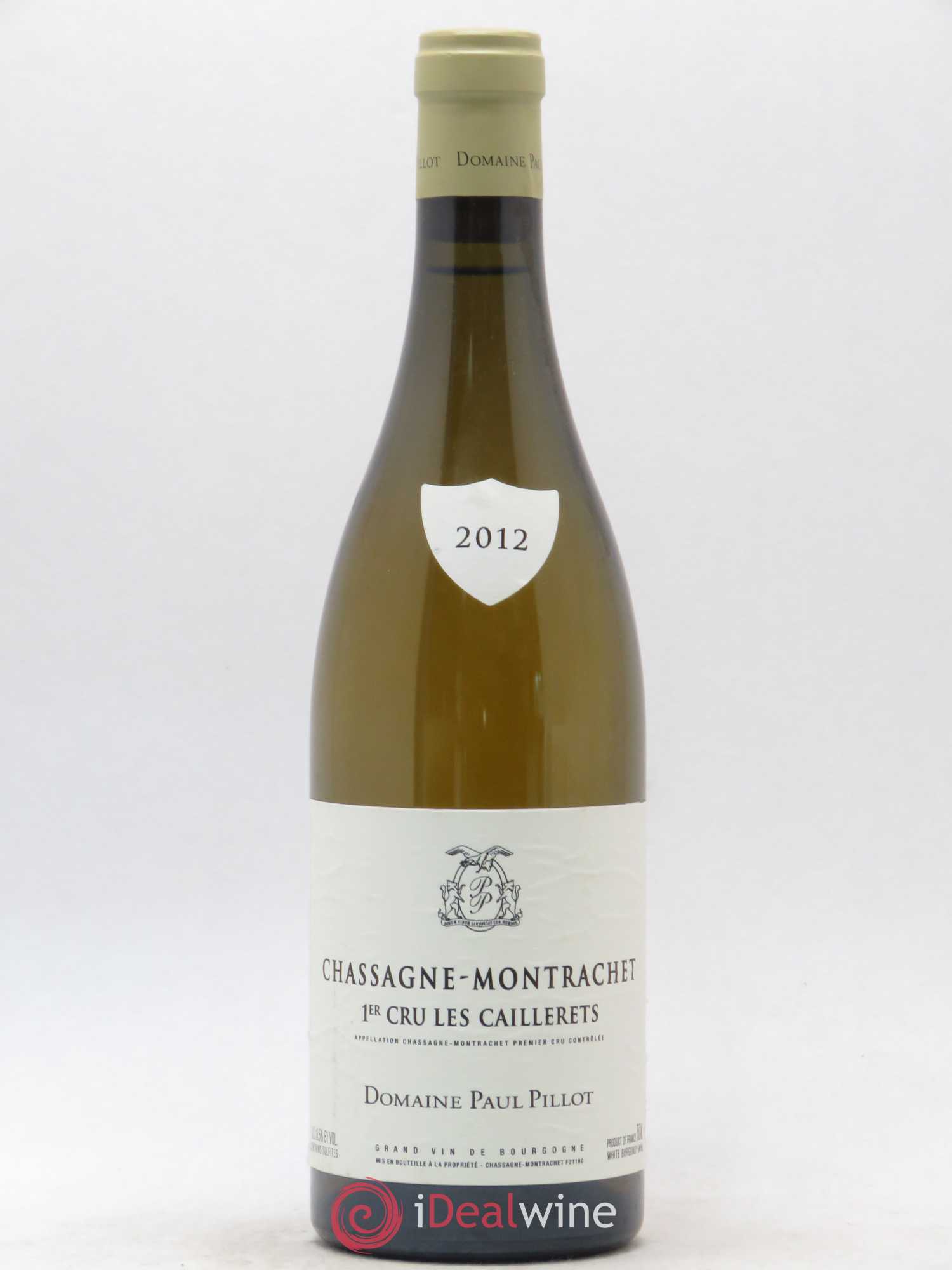 Chassagne-Montrachet 1er Cru Les Caillerets Paul Pillot (Domaine) 2012 - Lot de 1 bouteille - 0