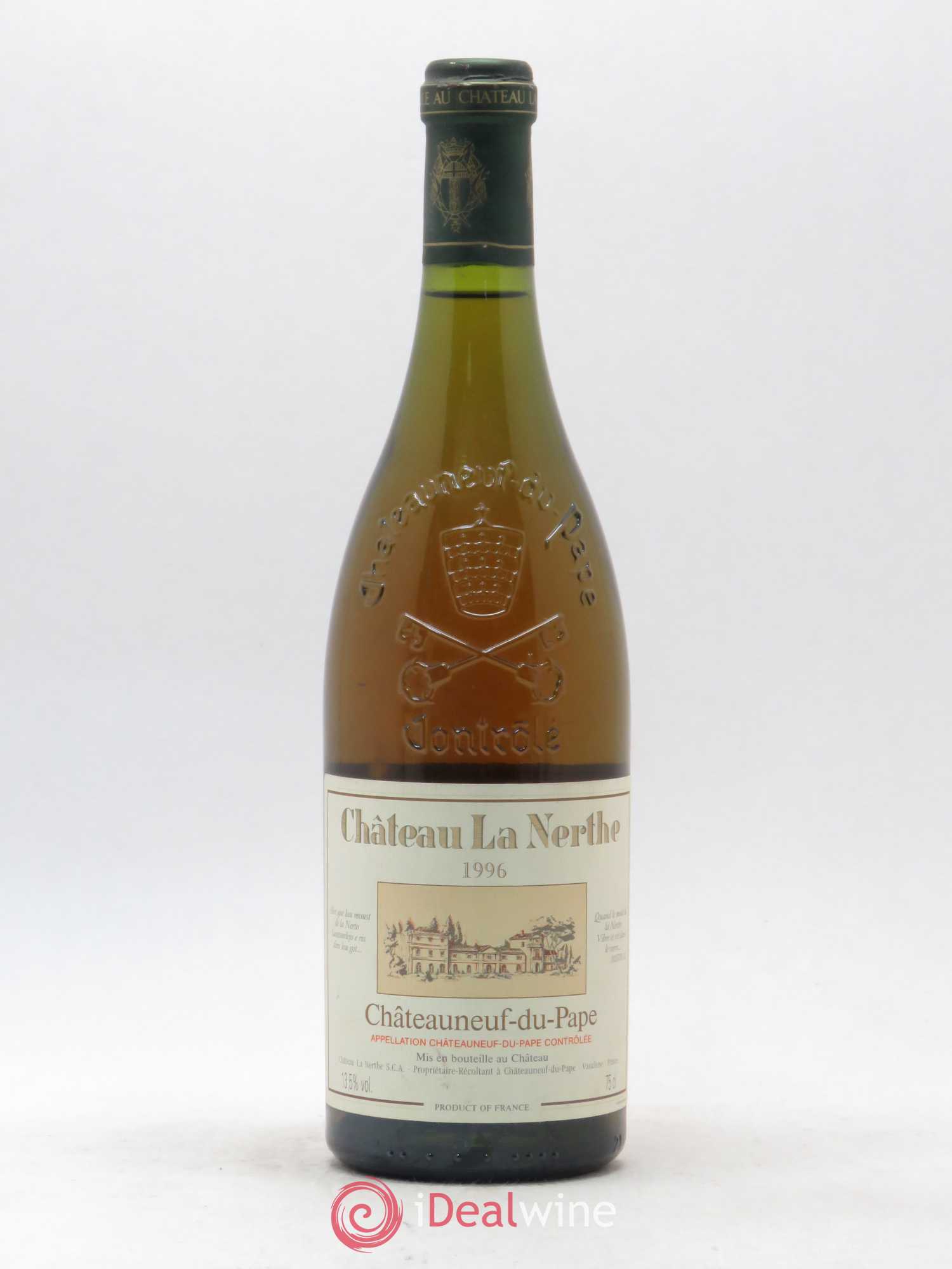 Châteauneuf-du-Pape Château la Nerthe Famille Richard 1996 - Lot de 1 bouteille - 0