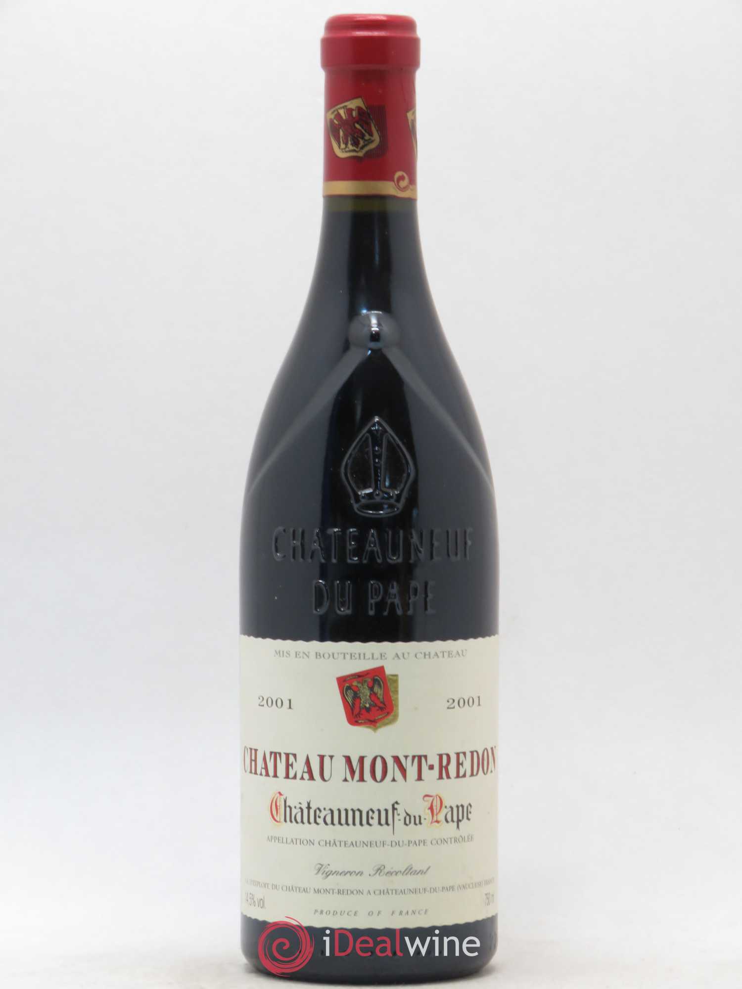 Châteauneuf-du-Pape Château Mont-Redon Famille Abeille-Fabre 2001 - Lot de 1 bouteille - 0